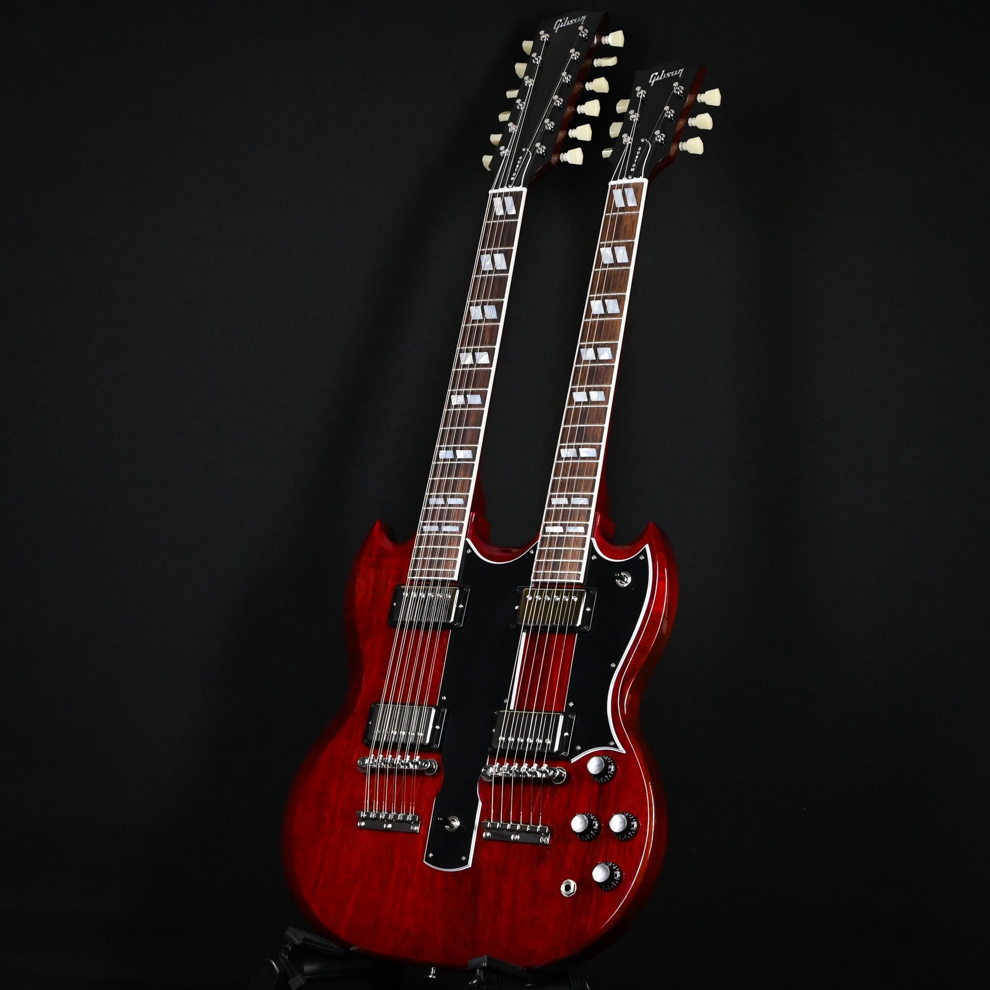 Gibson Custom EDS-1275 Double Neck 6-String & 12-String Electric Guitar- Cherry Red 2024 (C8401574) Used-Mint
