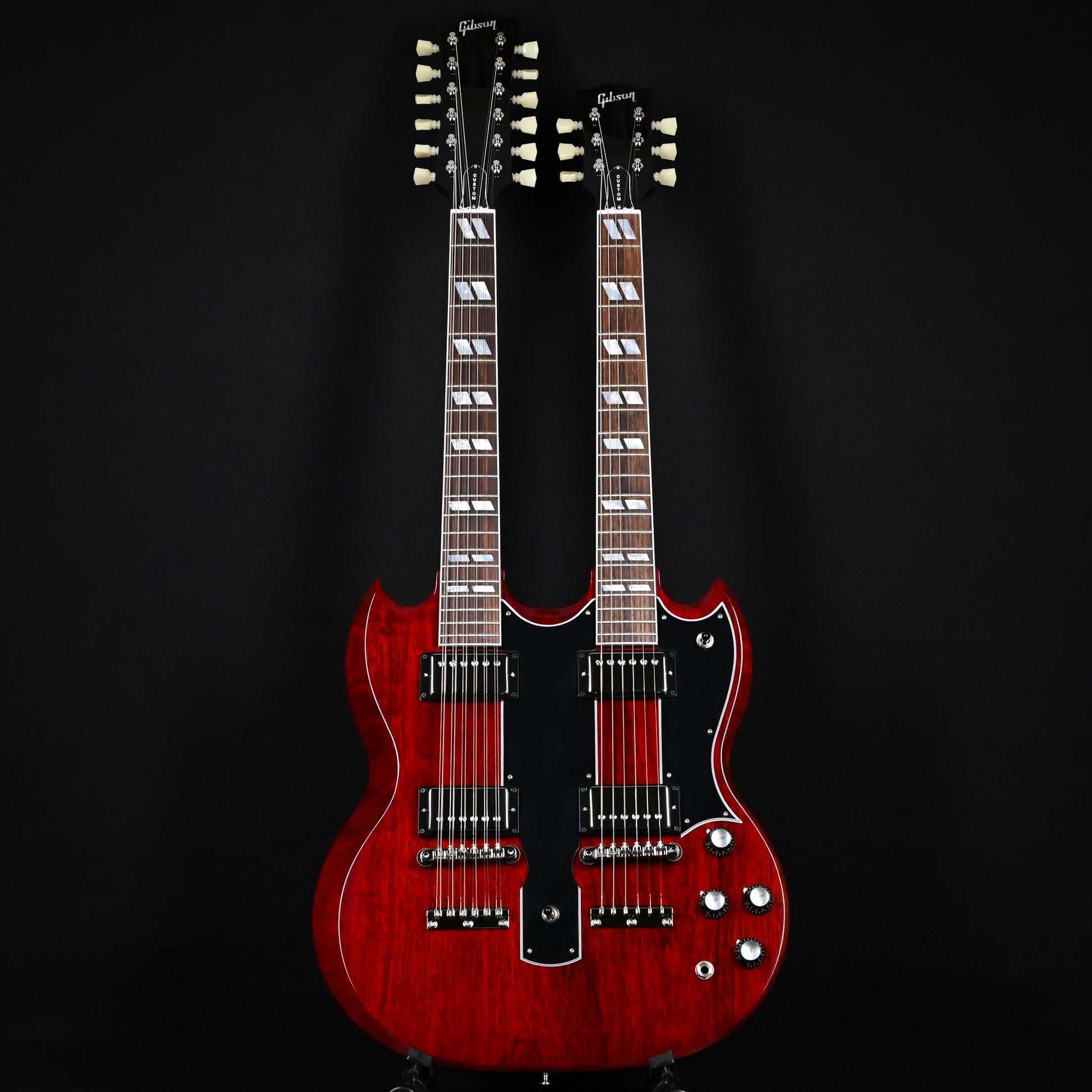 Gibson Custom EDS-1275 Double Neck 6-String & 12-String Electric Guitar- Cherry Red 2024 (C8401574) Used-Mint