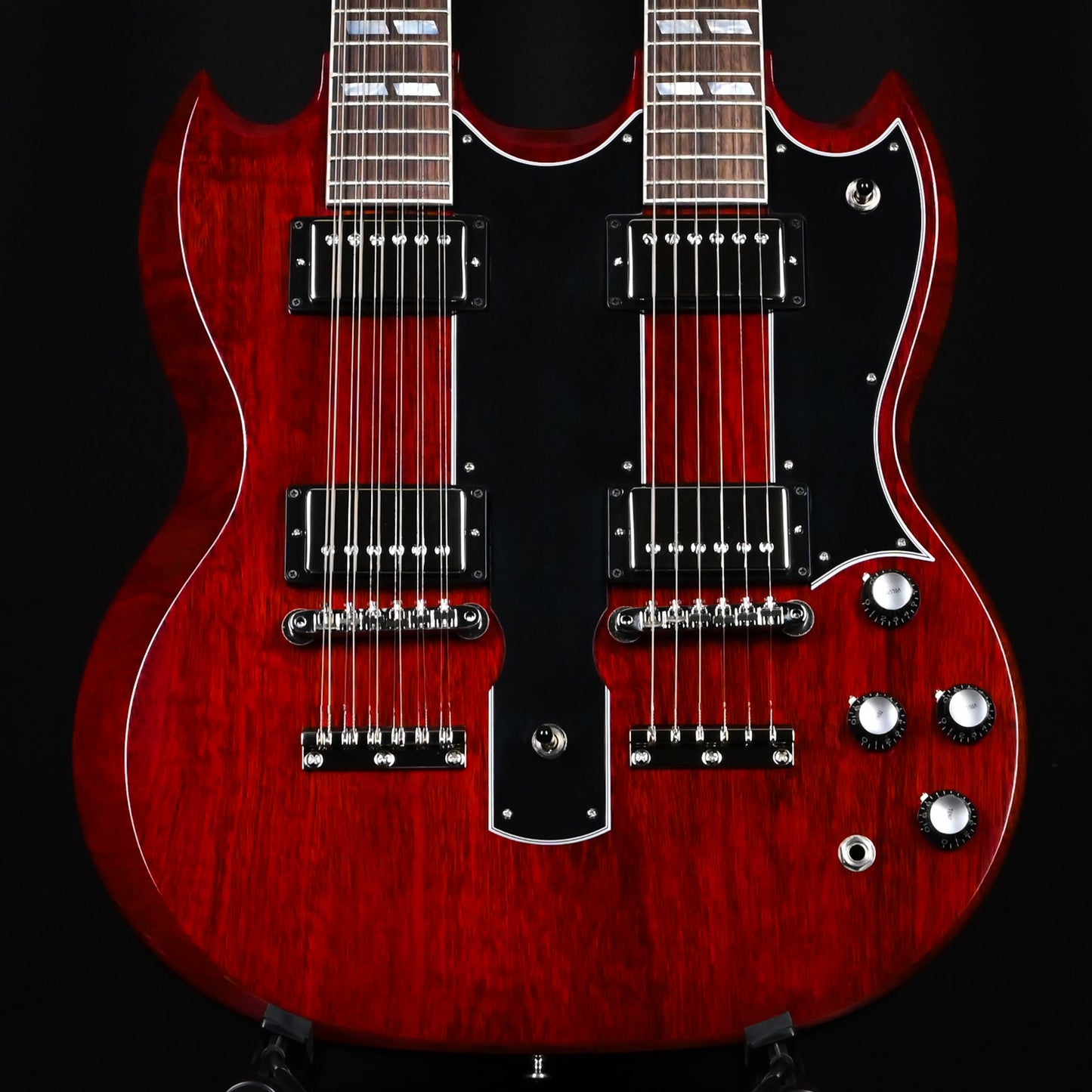 Gibson Custom EDS-1275 Double Neck 6-String & 12-String Electric Guitar- Cherry Red 2024 (C8401574) Used-Mint