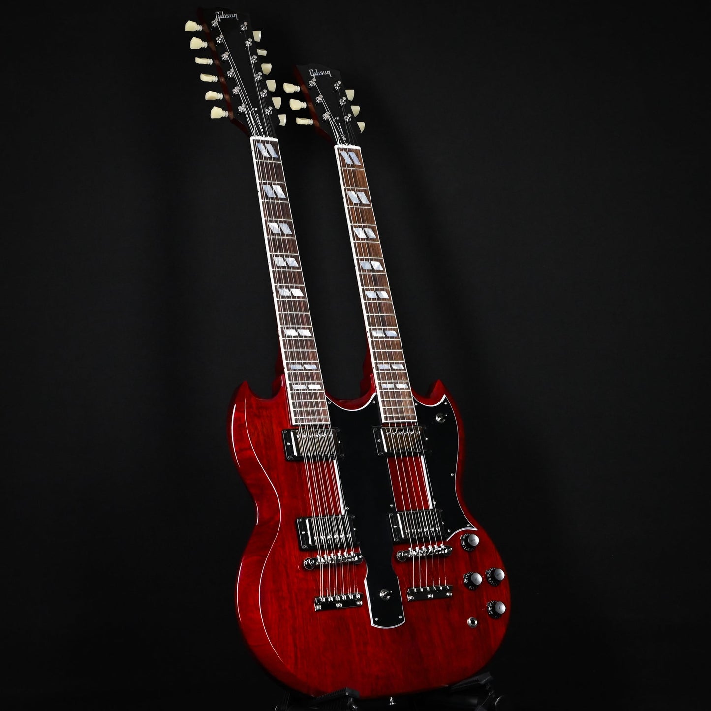 Gibson Custom EDS-1275 Double Neck 6-String & 12-String Electric Guitar- Cherry Red 2024 (C8401574) Used-Mint