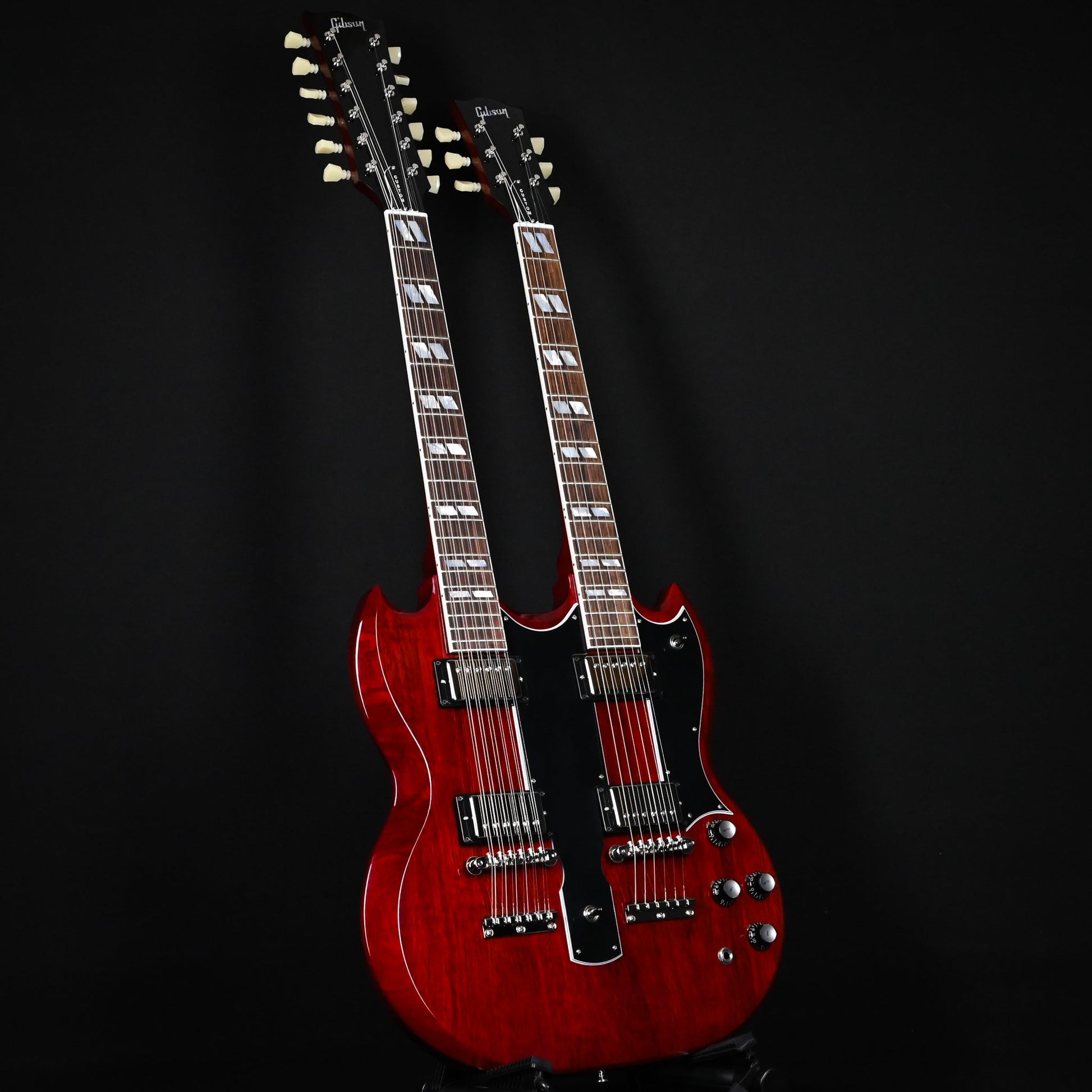 Gibson Custom EDS-1275 Double Neck 6-String & 12-String Electric Guitar- Cherry Red 2024 (C8401574) Used-Mint
