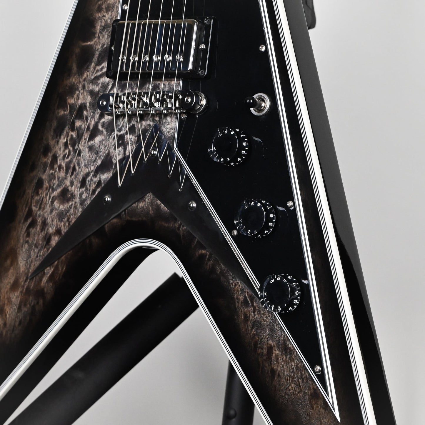 Gibson Custom M2M Flying V Custom Quilt Top Electric Guitar- Cobra Burst 2022 (CZ203454) Used-Mint