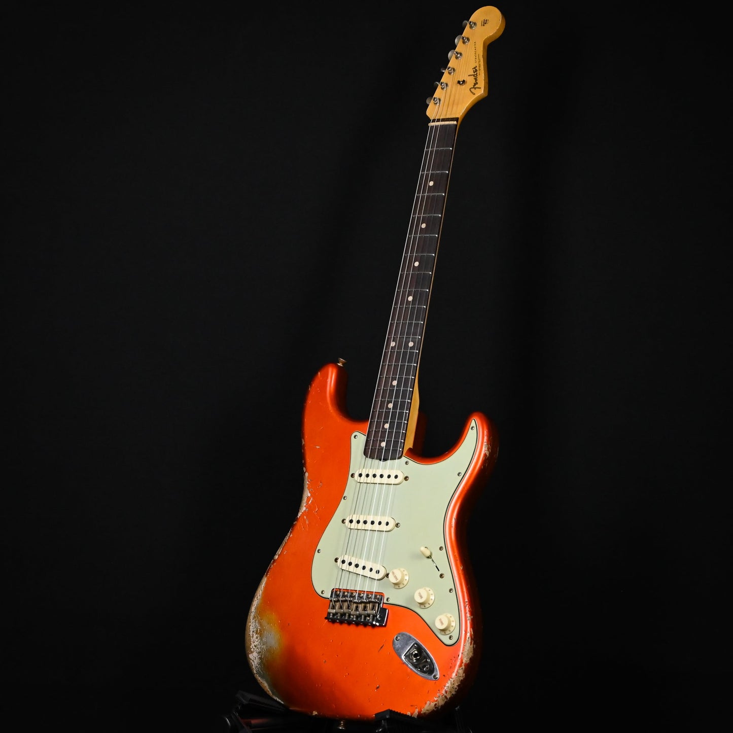 Fender Custom Shop 1962 Stratocaster w/ Handwound 60/63 Pickups, Heavy Relic- Candy Tangerine 2025 (CZ588713)