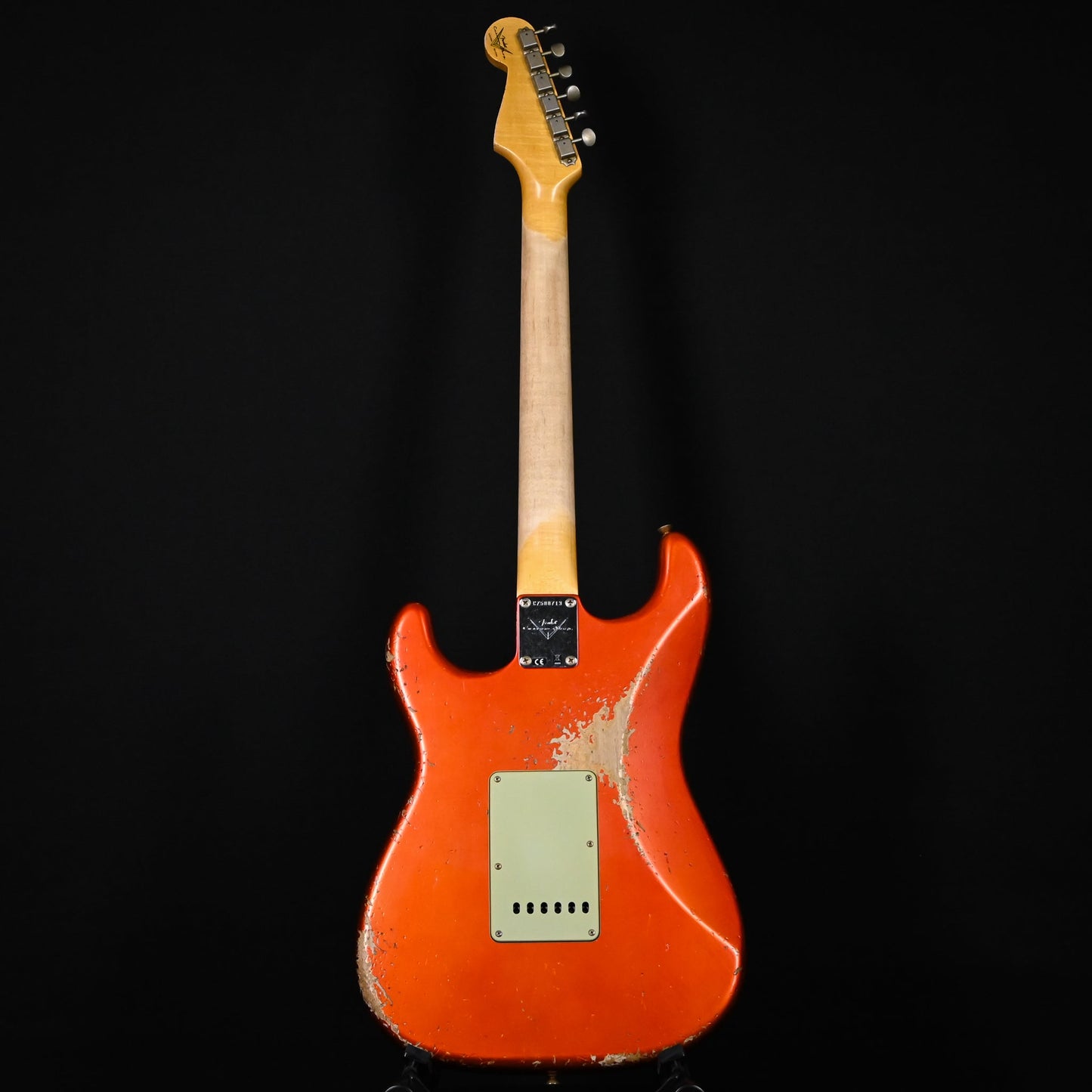 Fender Custom Shop 1962 Stratocaster w/ Handwound 60/63 Pickups, Heavy Relic- Candy Tangerine 2025 (CZ588713)
