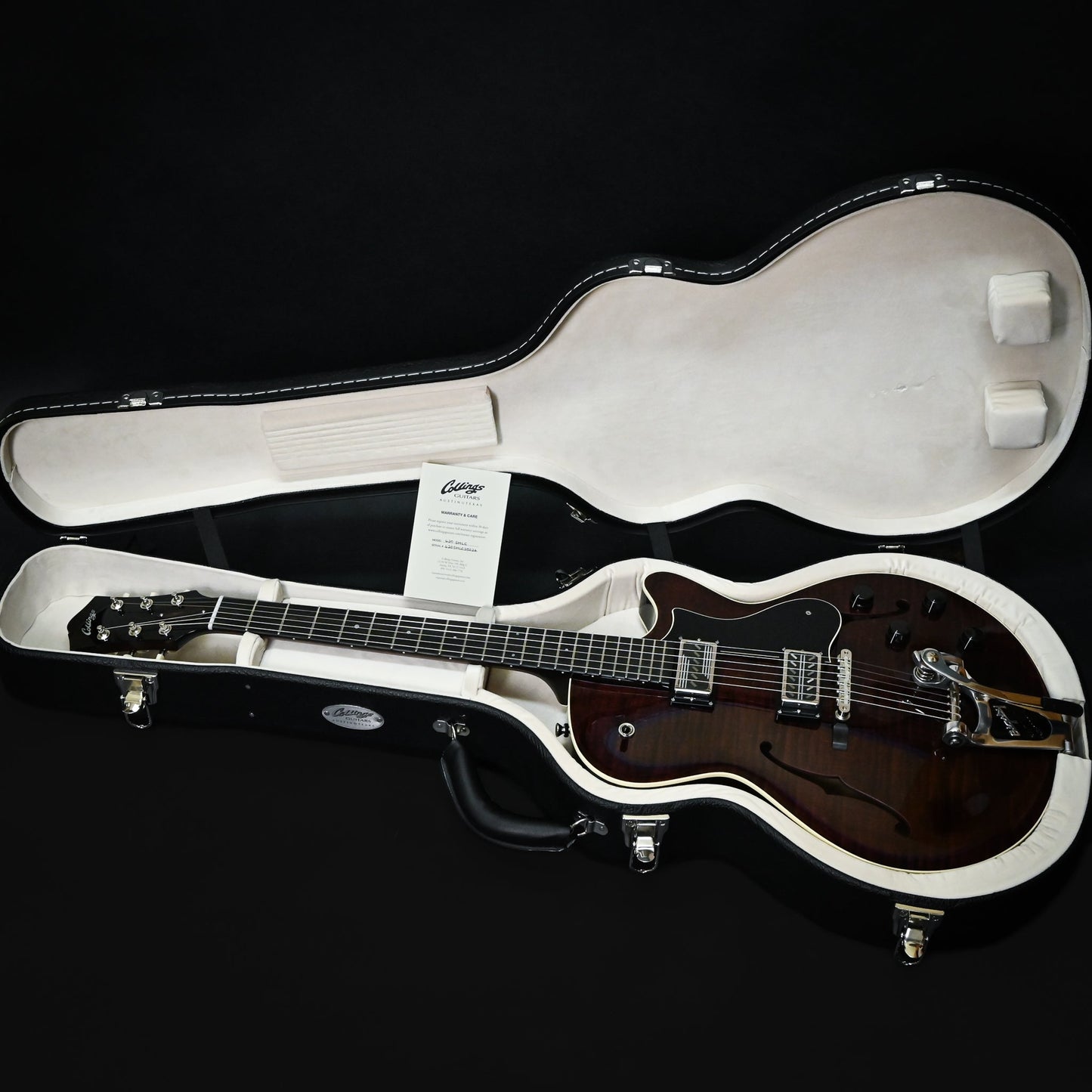 Collings 620 SM LC Hollowbody Electric Guitar- Oxblood 2025 (25022)