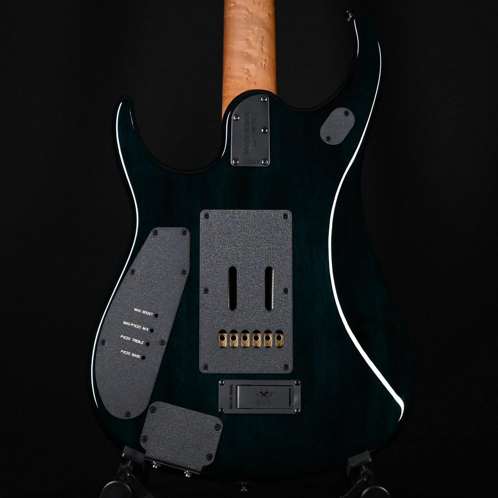 Ernie Ball Music Man JP15 Emerald Glow Roasted/Figured Maple Neck *Miami Guitar Exclusive* 2025 (H06299)