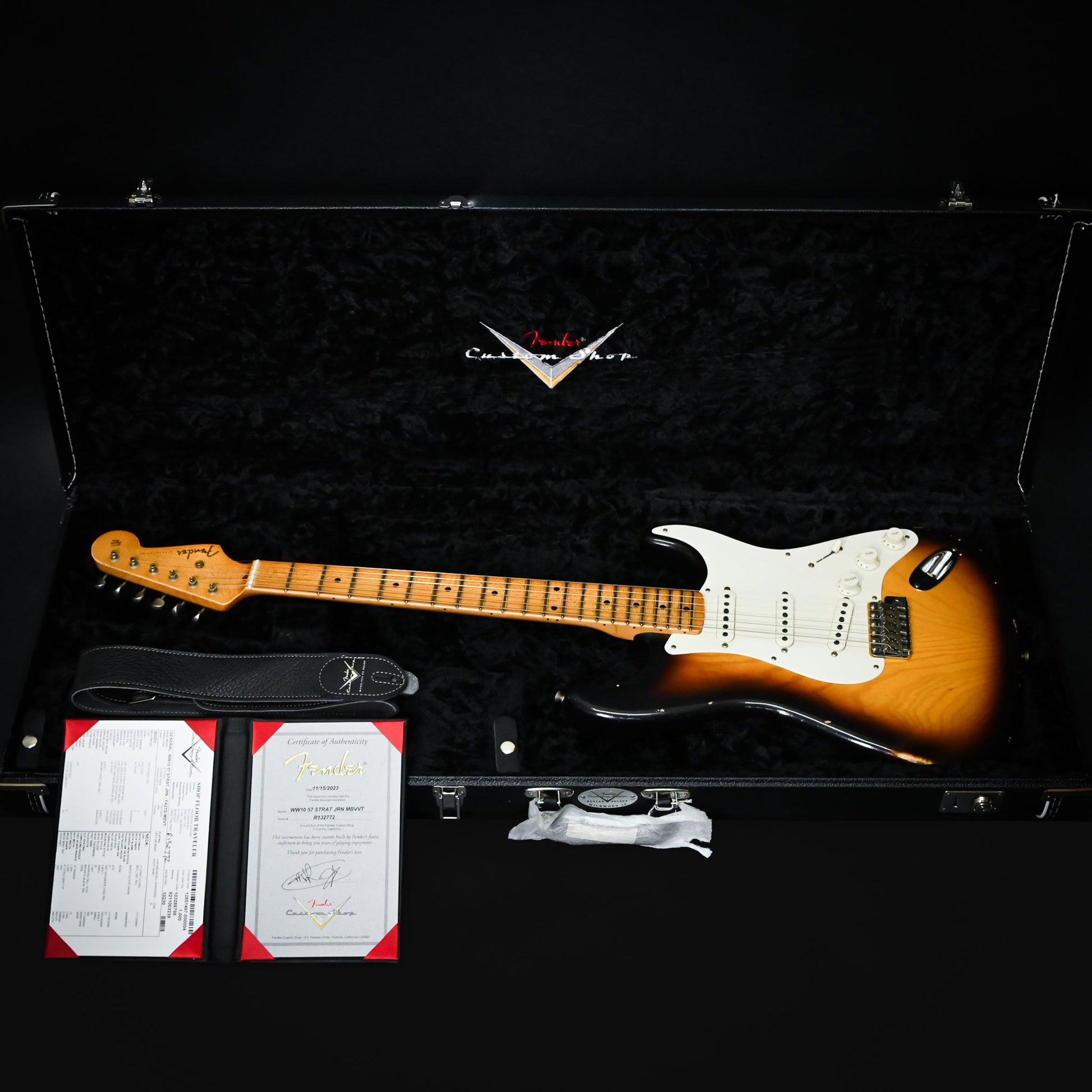 Fender Custom Shop Masterbuilt Vince Van Trigt Wildwood 10 '57 Stratocaster Journeyman- Faded Aged 2 Color Sunburst 2023 (R132772) Used – Excellent