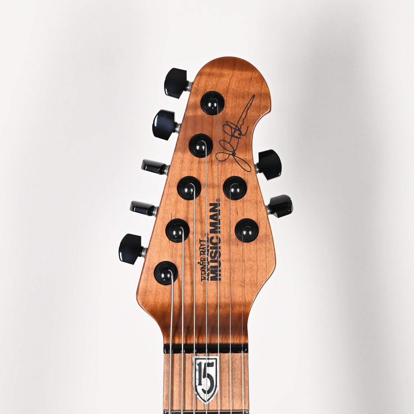 Ernie Ball Music Man JP15 John Petrucci Signature 7-String Electric Guitar- Red Tide Flame 2026 (K07904)