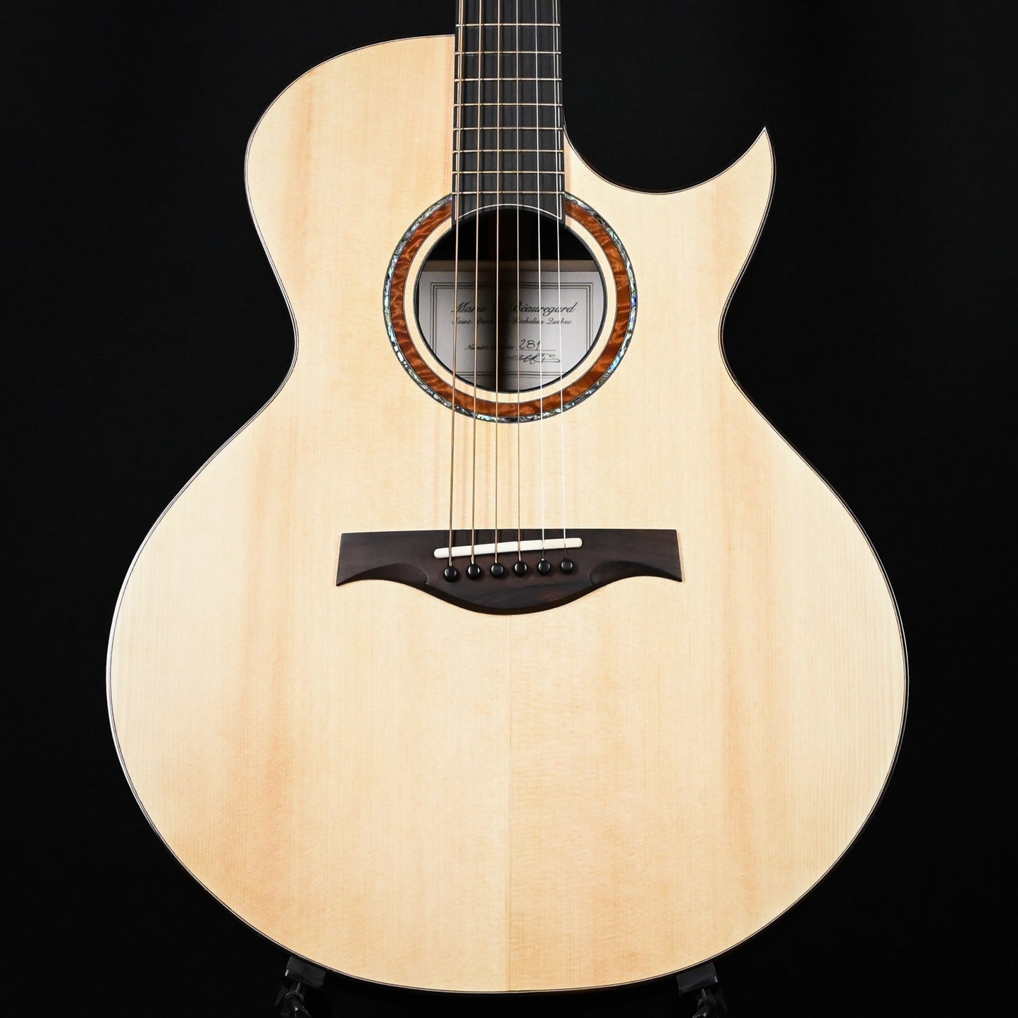 Mario Beauregard SJ w/ Brazilian Rosewood & Lutz Spruce- Natural (281)