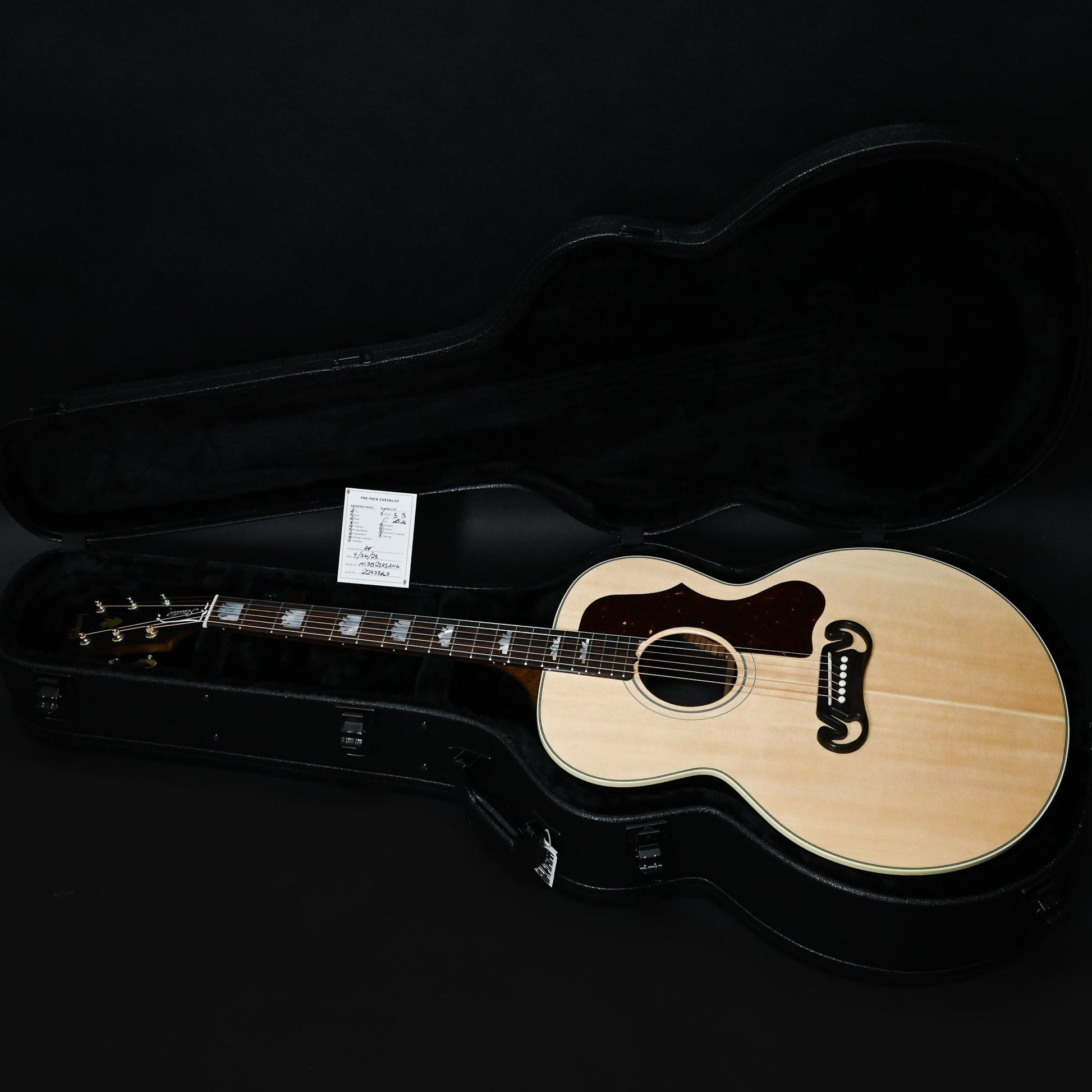Gibson SJ-200 Studio Rosewood Acoustic Guitar- Satin Natural 2025 (22475067)