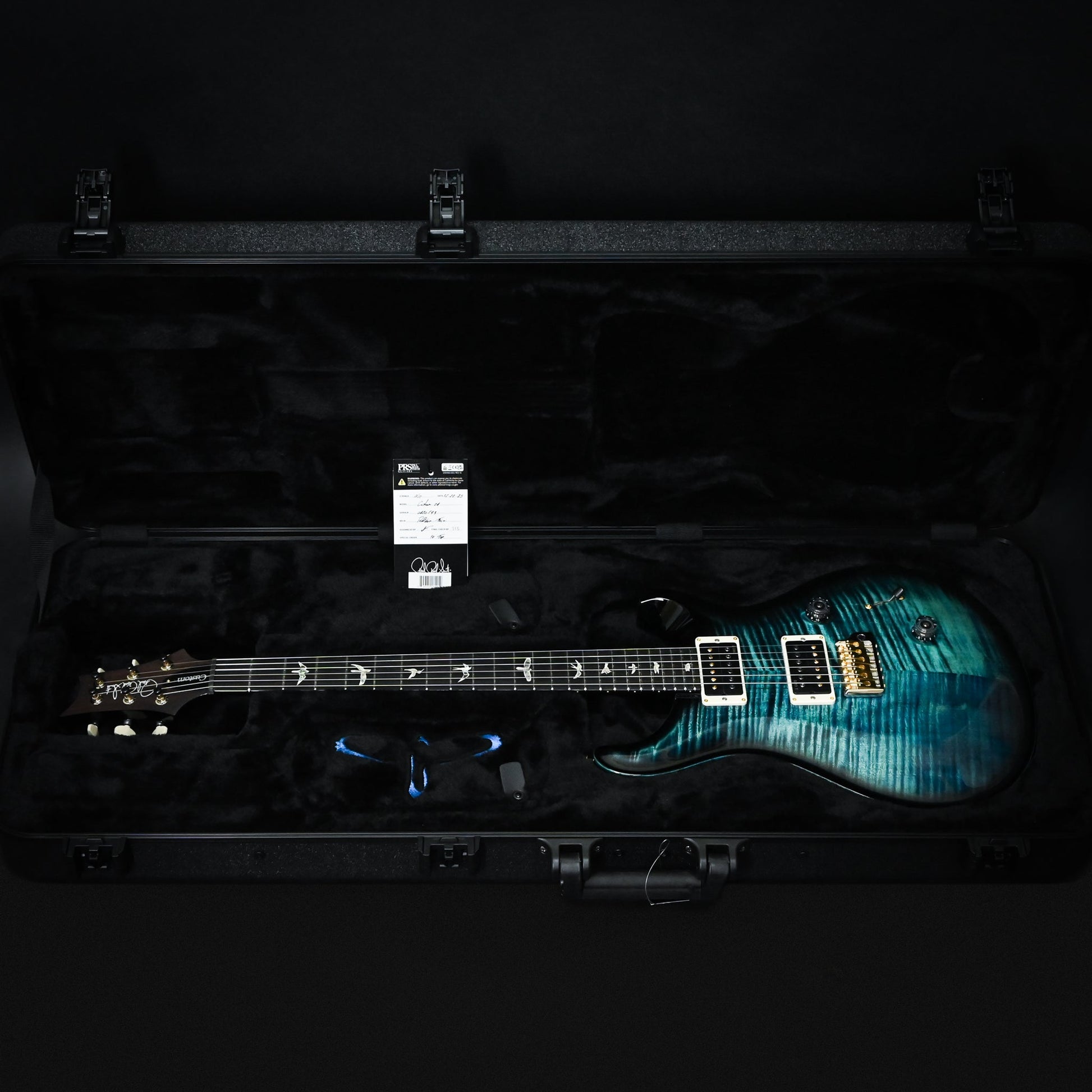 PRS Custom 24 w/ 10-Top & DMO Pickups- Cobalt Smokeburst 2025 (0420793)
