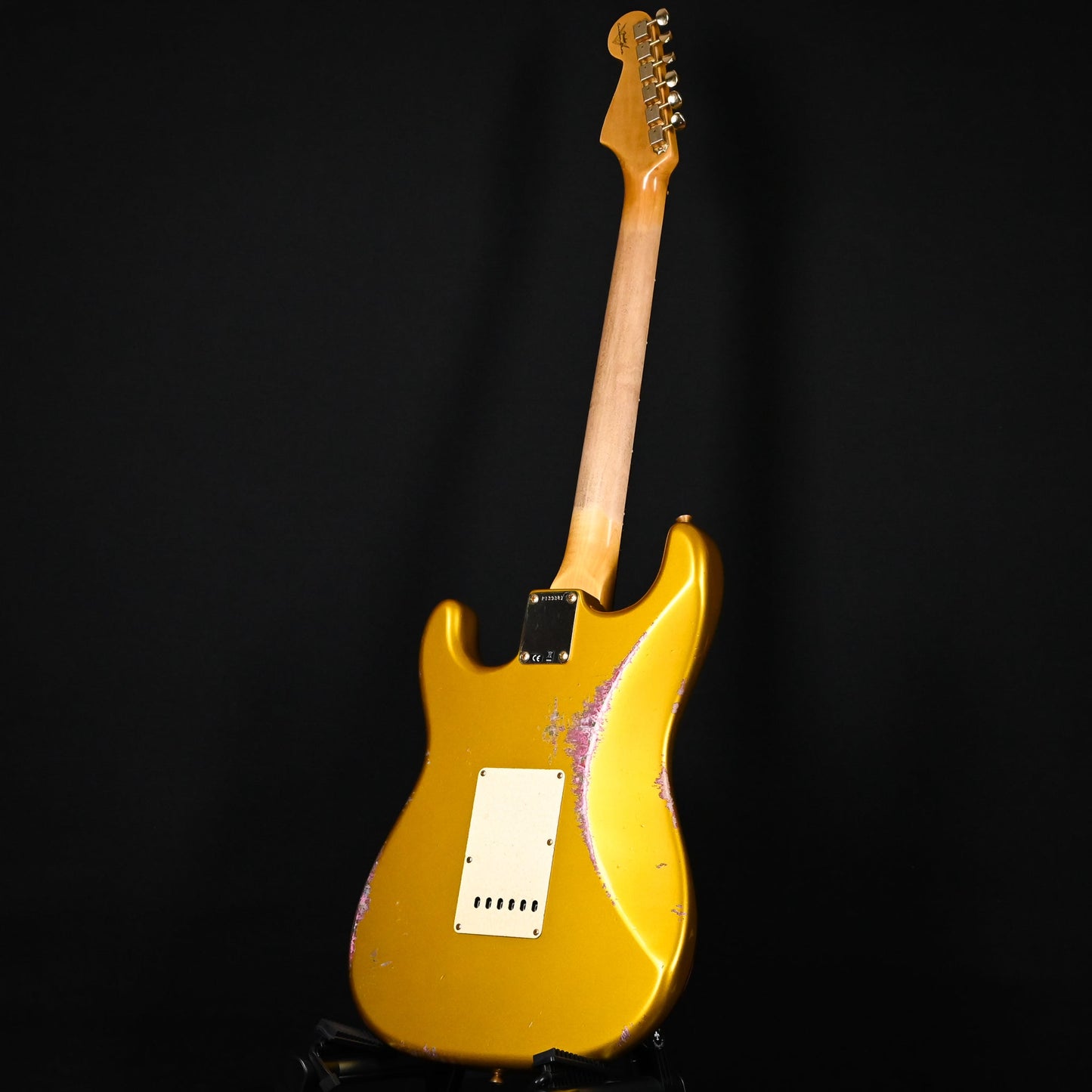 Fender Custom Shop 1962 Stratocaster w/ Gold Hardware Heavy Relic- Frost Gold/ Pink Paisley 2025 (R139381)