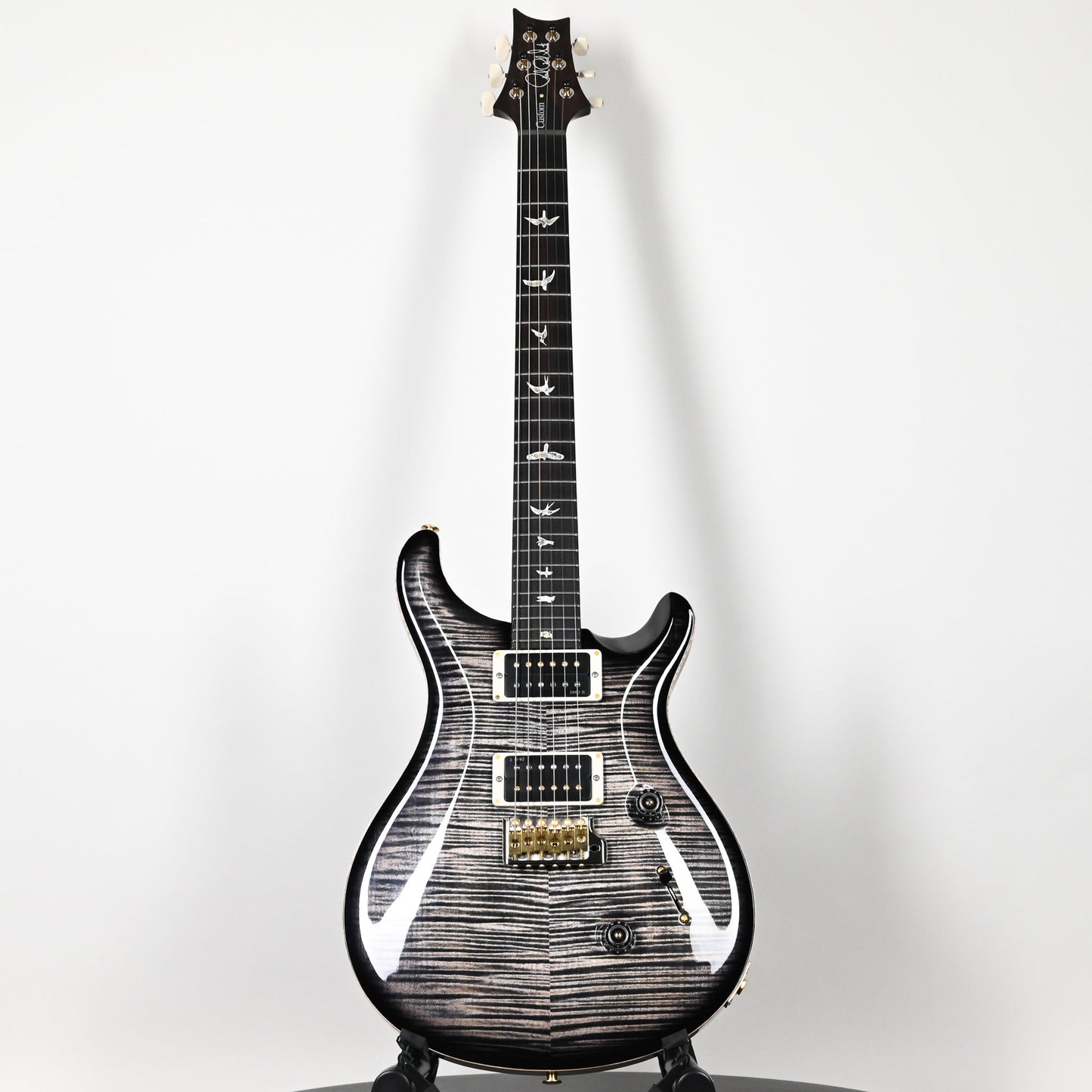 PRS Custom 24 w/ 10-Top & DMO Pickups- Charcoal Burst 2025 (0421536)