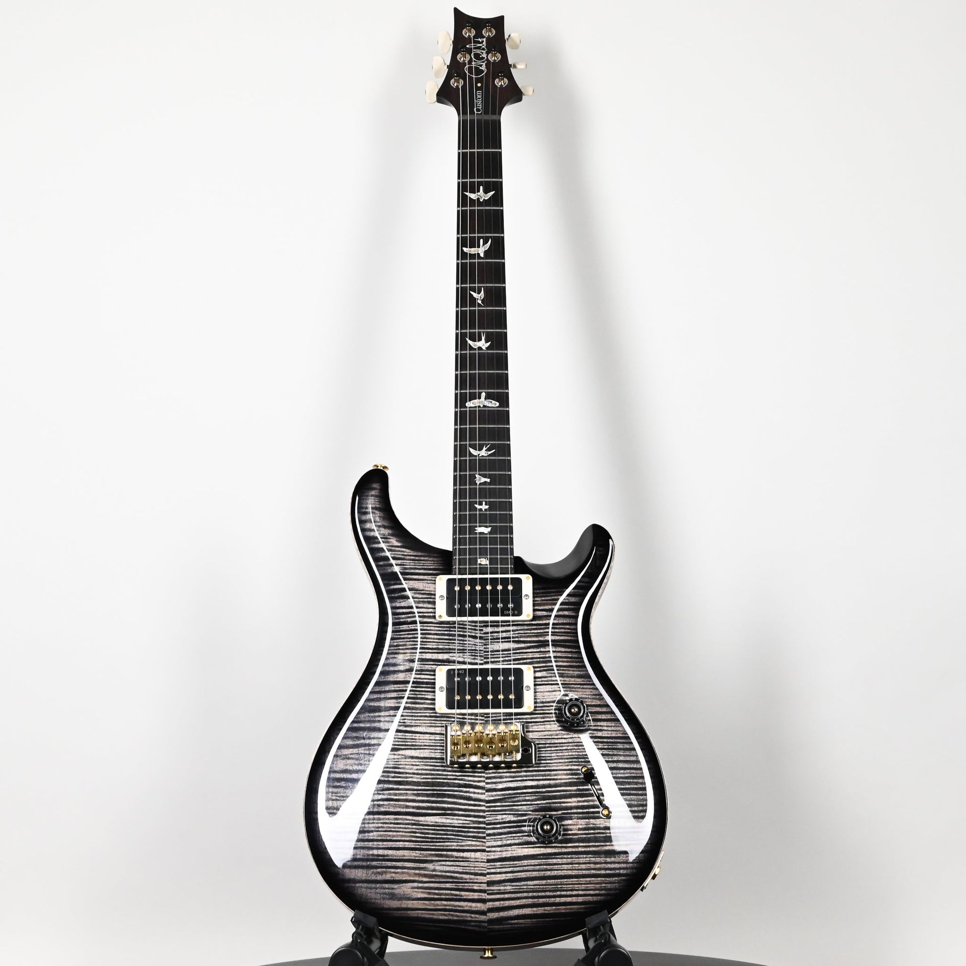 PRS Custom 24 w/ 10-Top & DMO Pickups- Charcoal Burst 2025 (0421536)