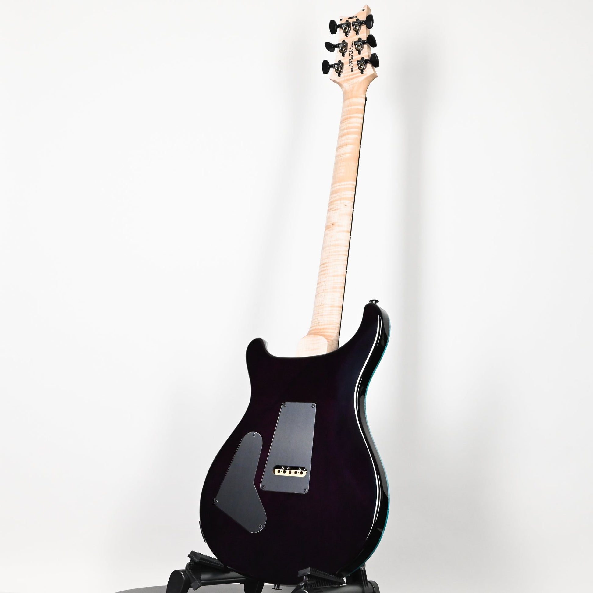 PRS Custom 24 Wood Library w/ 10-Top, Brazilian Rosewood, DMO Pickups- Aquableux Purple Burst 2026 (0419215)