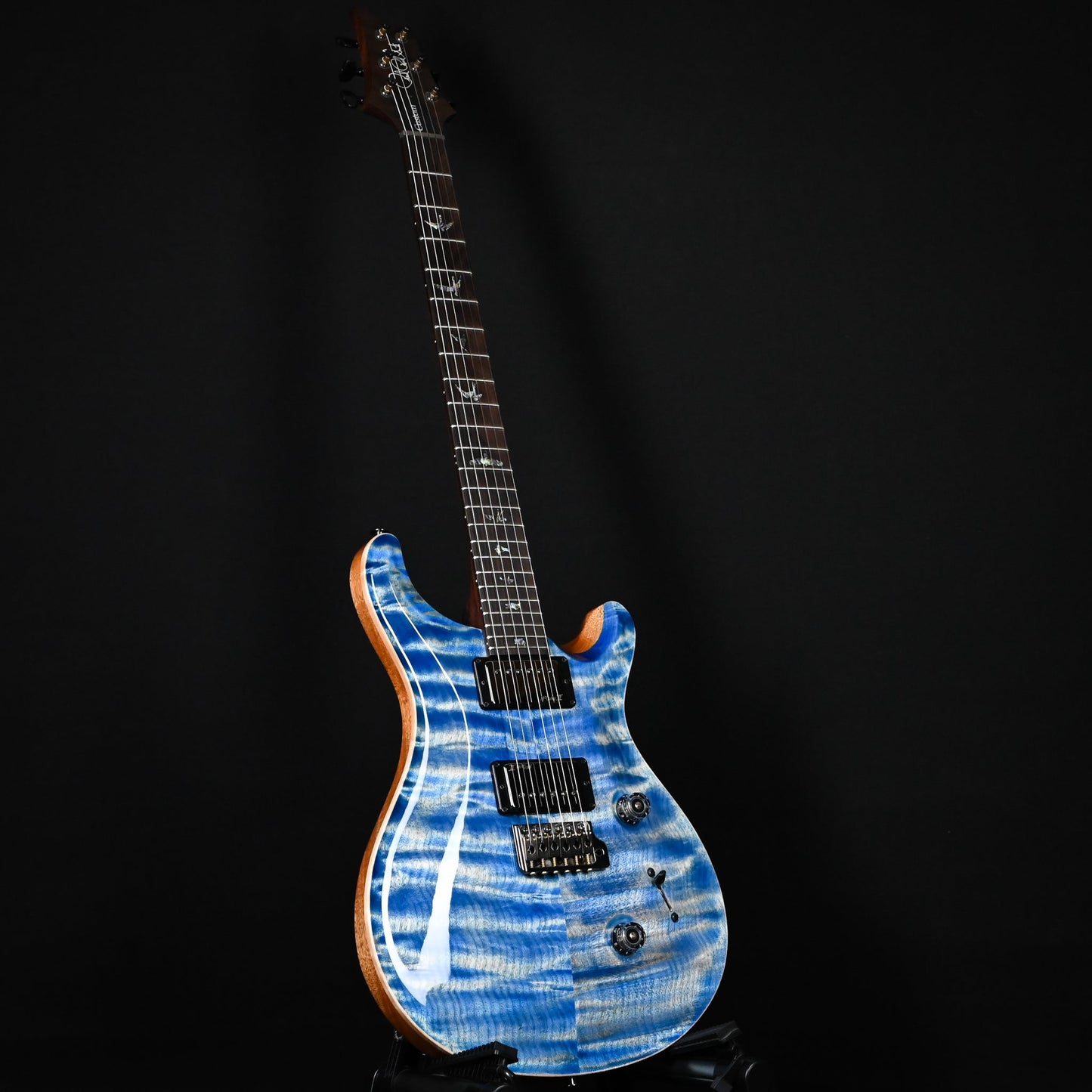 PRS Custom 24 Wood Library w/ 10-Top, Brazilian Rosewood, & McCarty III Pickups- Faded Blue Jean 2026 (0422580)