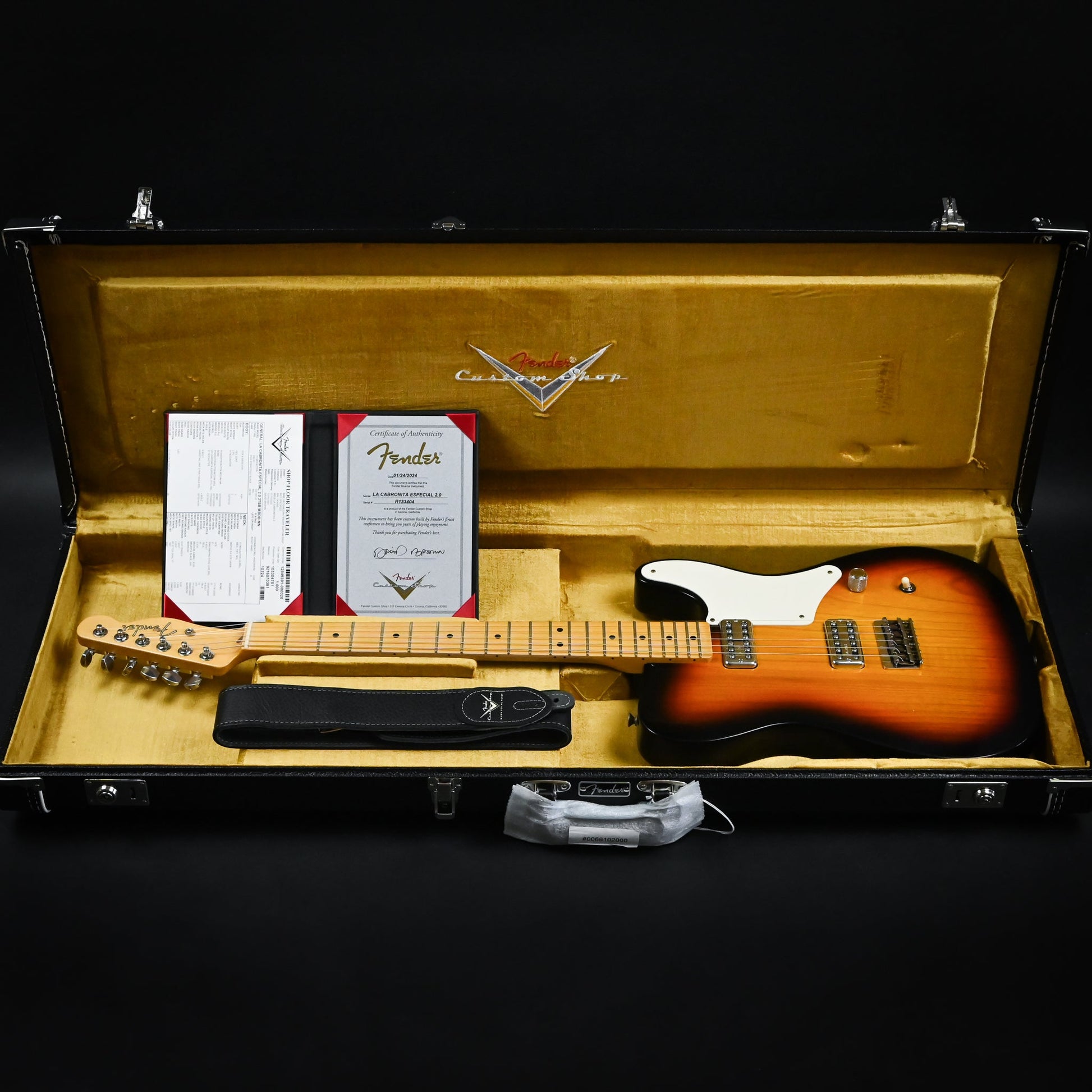 Fender Custom Shop La Cabronita Especial 2.0 Telecaster Masterbuilt- David Brown – 3 Color Sunburst (R133404) 2024