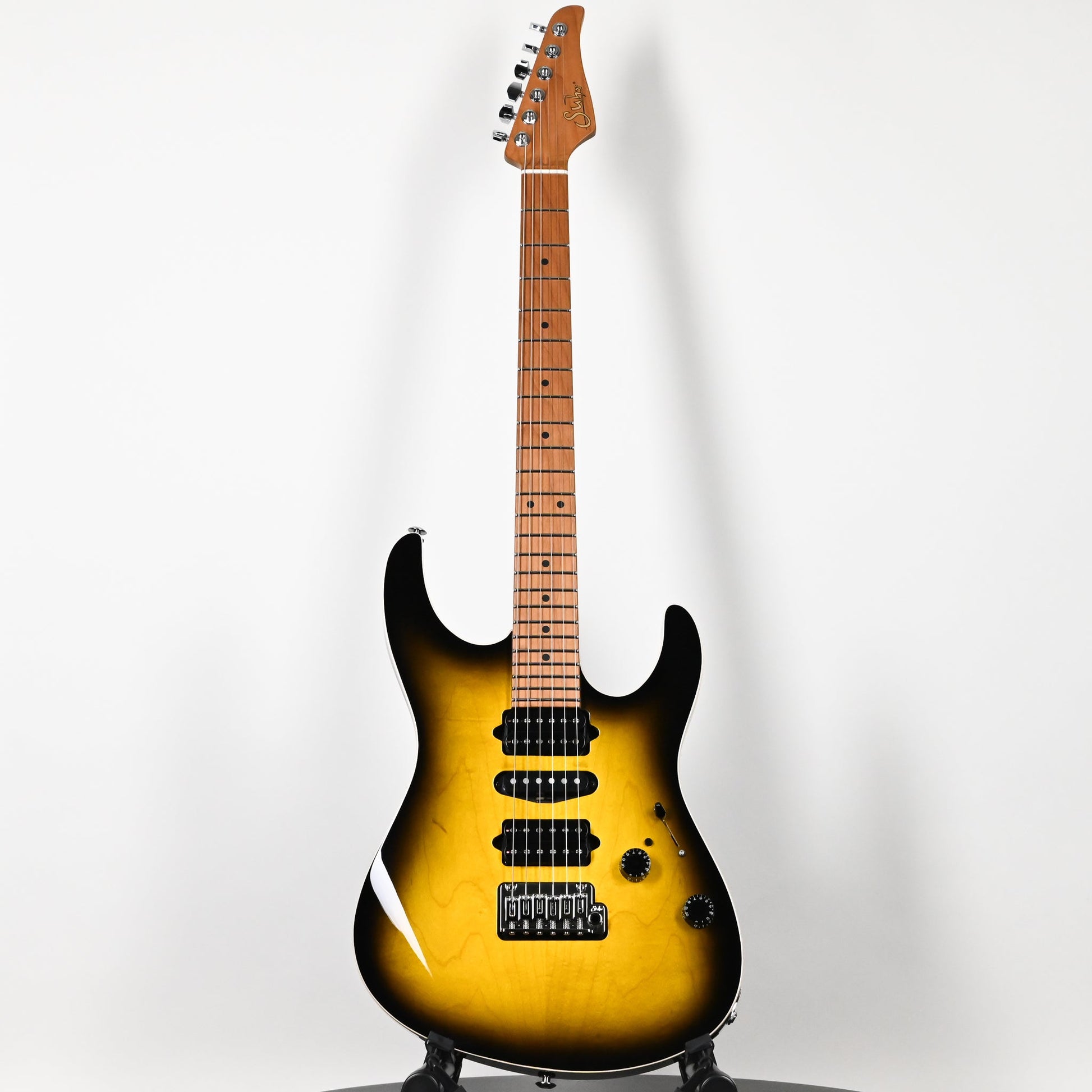Suhr Custom Modern Electric Guitar- 2 Tone Tobacco Burst (91561)