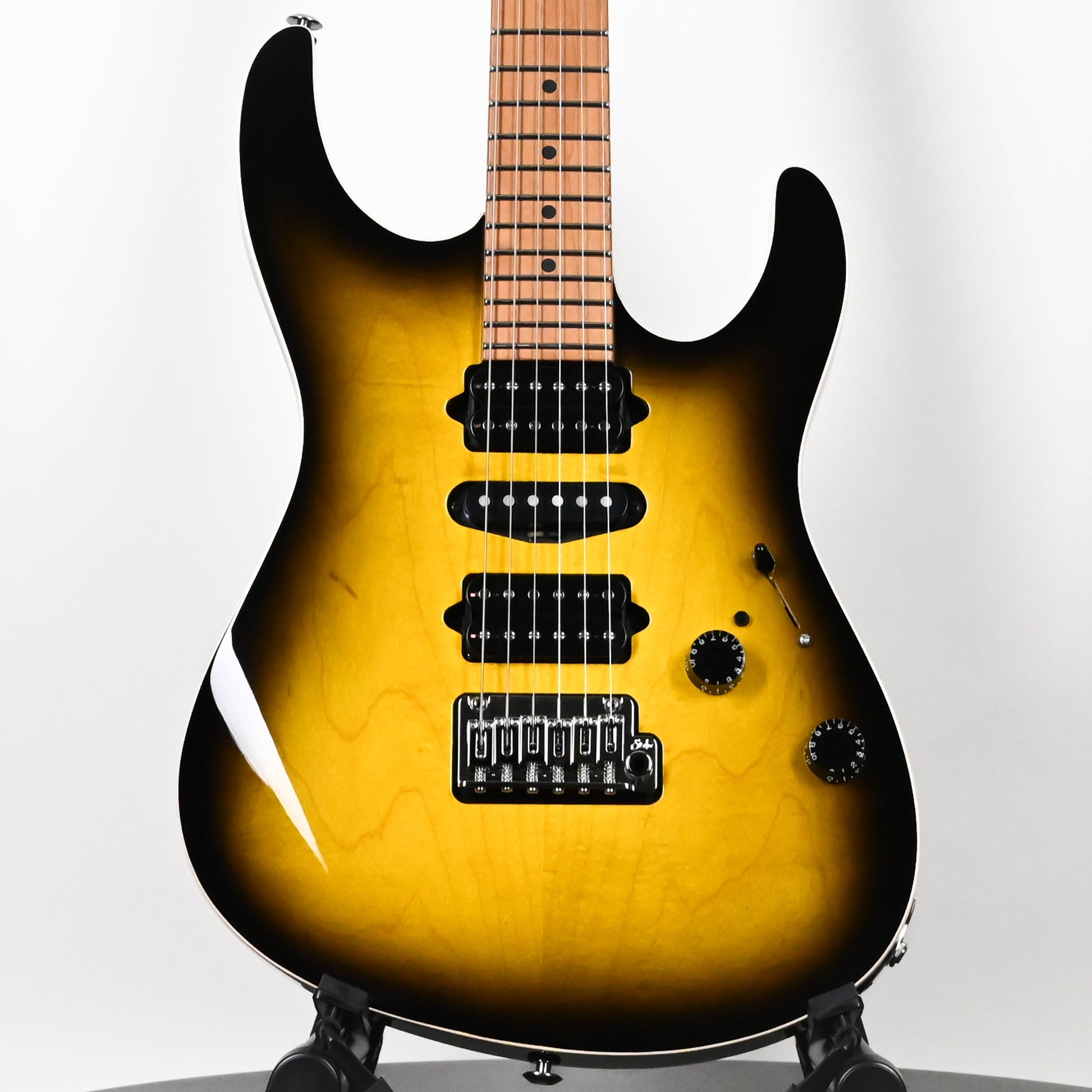 Suhr Custom Modern Electric Guitar- 2 Tone Tobacco Burst (91561)
