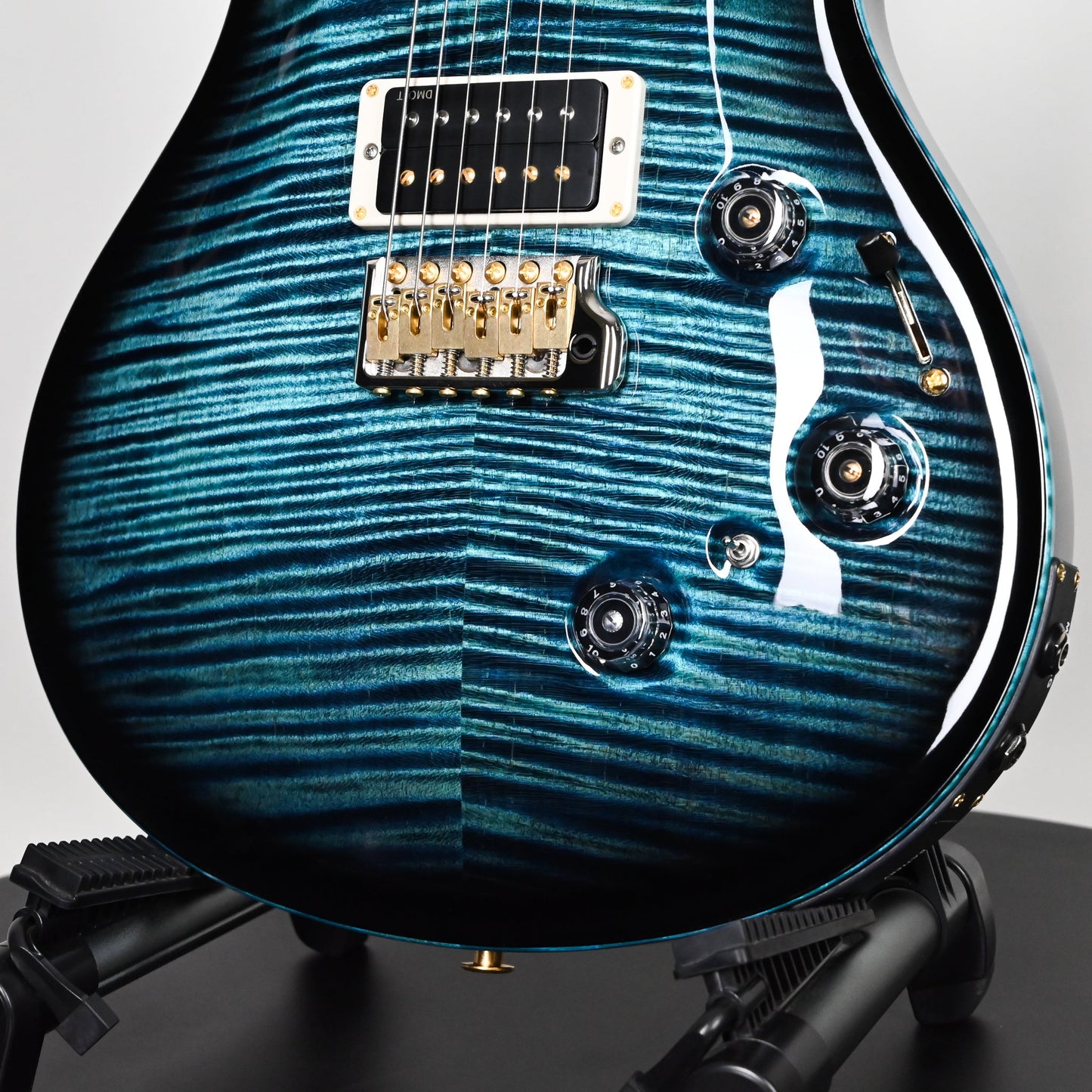 PRS Custom 24 Piezo w/ 10-Top & DMO Pickups Electric Guitar- Cobalt Smokeburst 2025 (0422040)