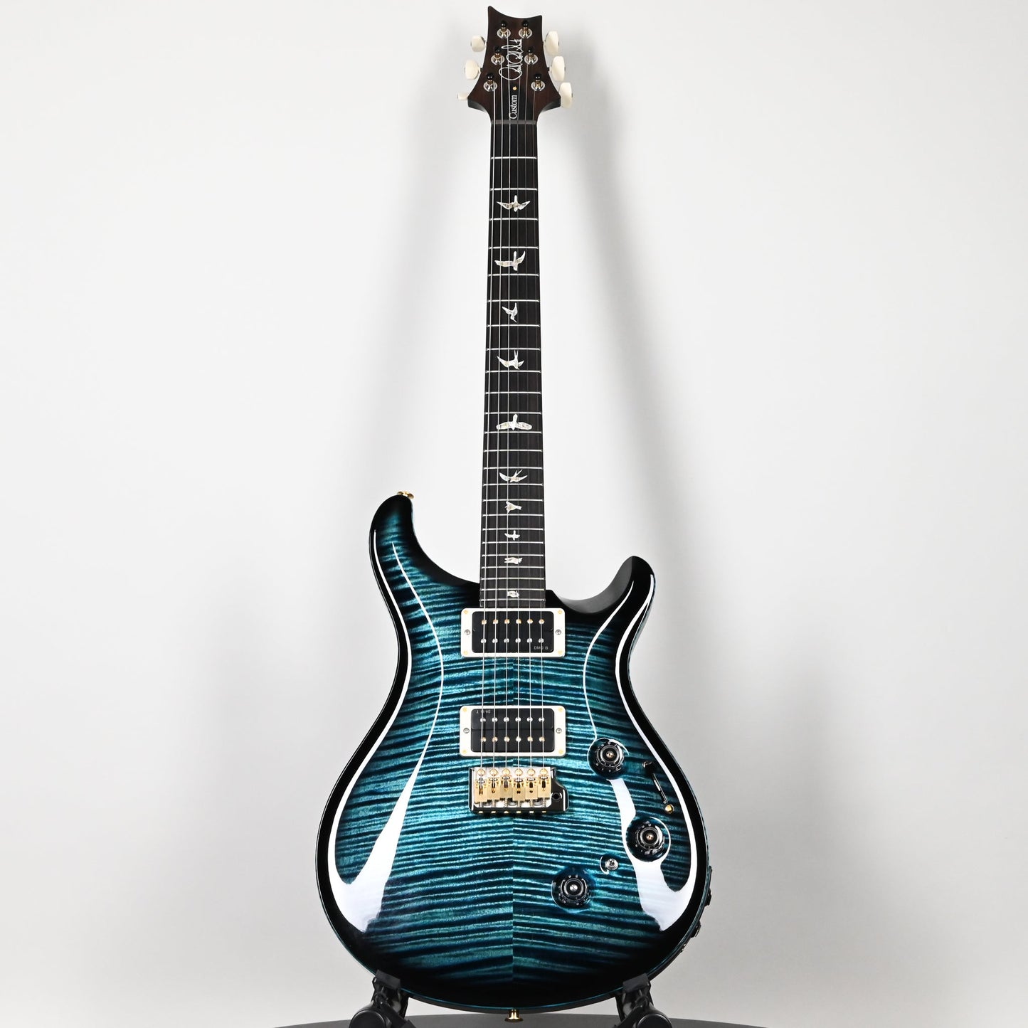 PRS Custom 24 Piezo w/ 10-Top & DMO Pickups Electric Guitar- Cobalt Smokeburst 2025 (0422040)