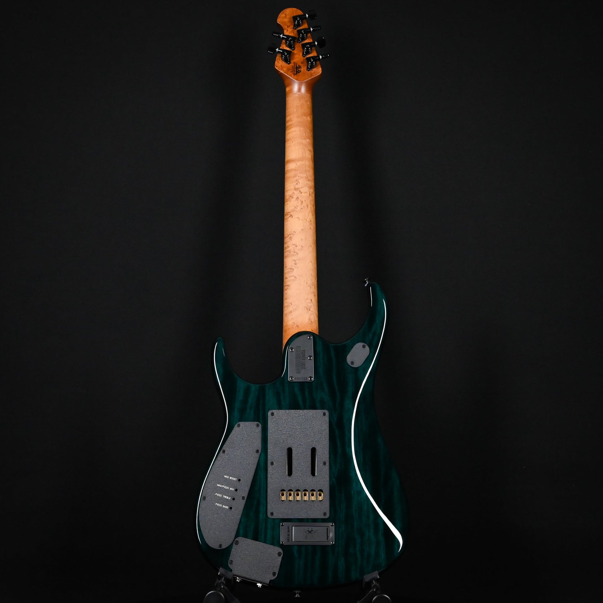 Ernie Ball Music Man JP15 Emerald Glow Roasted/Figured Maple Neck *Miami Guitar Exclusive* 2024 (H06785)