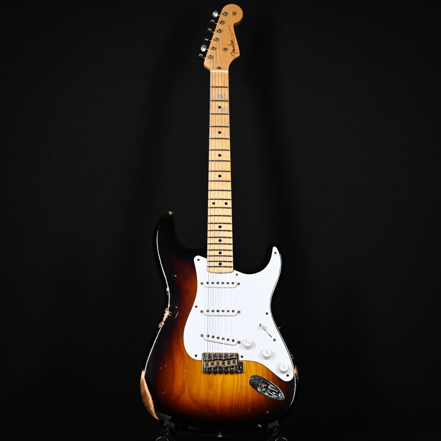 Fender Custom Shop Limited Edition 70th Anniversary '54 Stratocaster Relic- Wide Faded 2 Color Sunburst 2024 (4951) Used – Mint