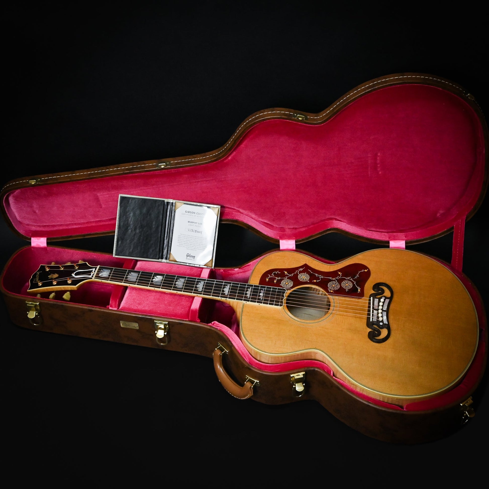 Gibson Custom 1957 SJ-200 Murphy Lab Light Aged- Dark Natural 2025 (21315004)