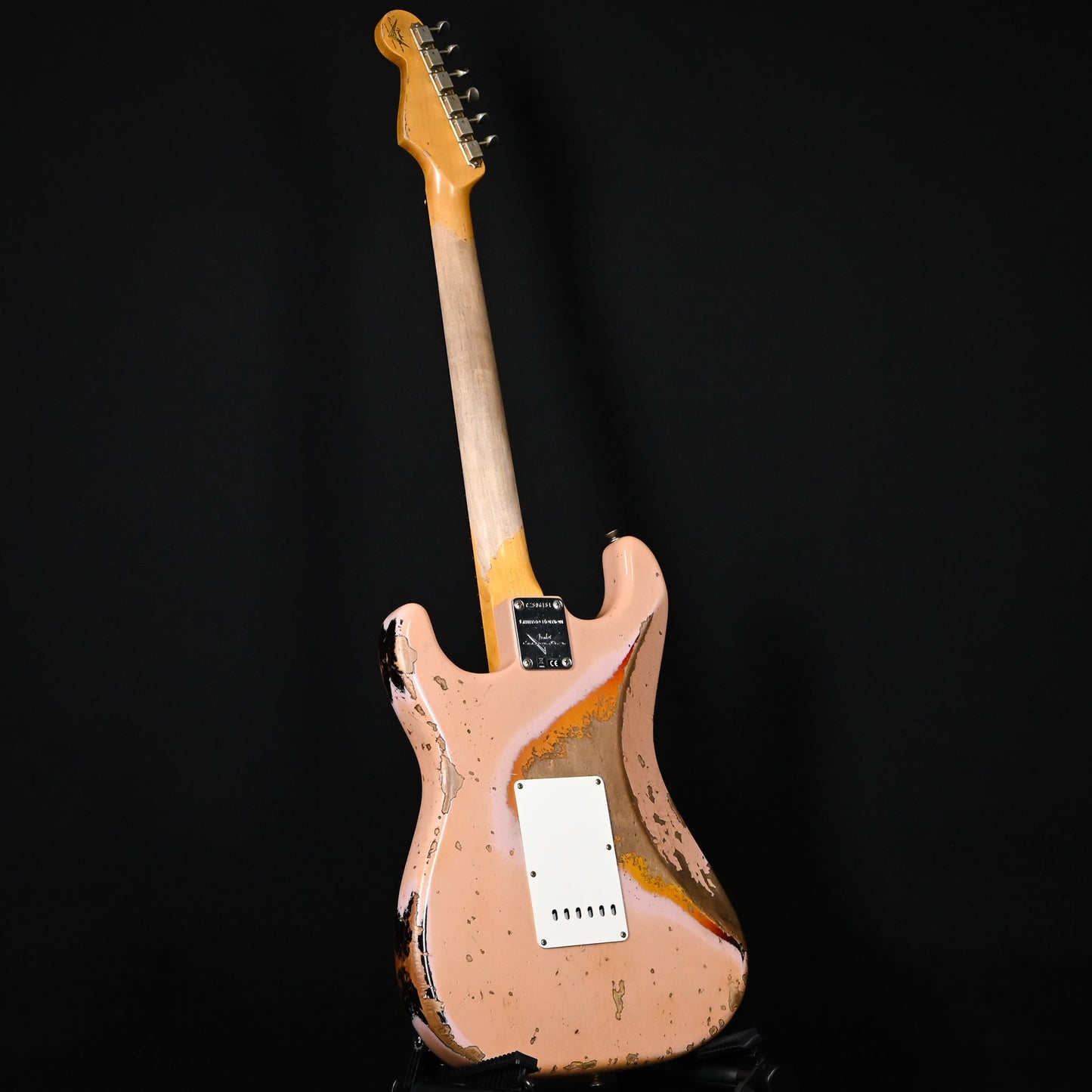 Fender Custom Shop Limited Edition '59 Stratocaster Super Heavy Relic- Aged Dirty Shell Pink/ Chocolate 3 Tone Sunburst 2025 (CZ586151)