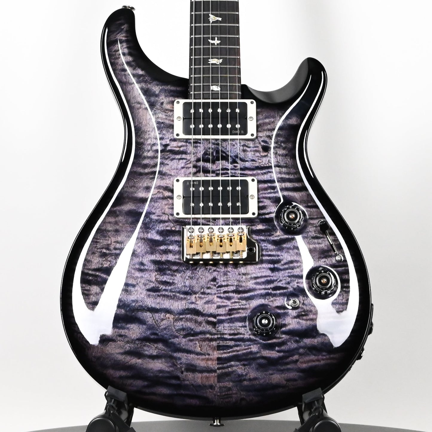 PRS Custom 24 Piezo w/ DMO Pickups Electric Guitar- Purple Mist Wraparound Smokeburst 2025 (0417831)
