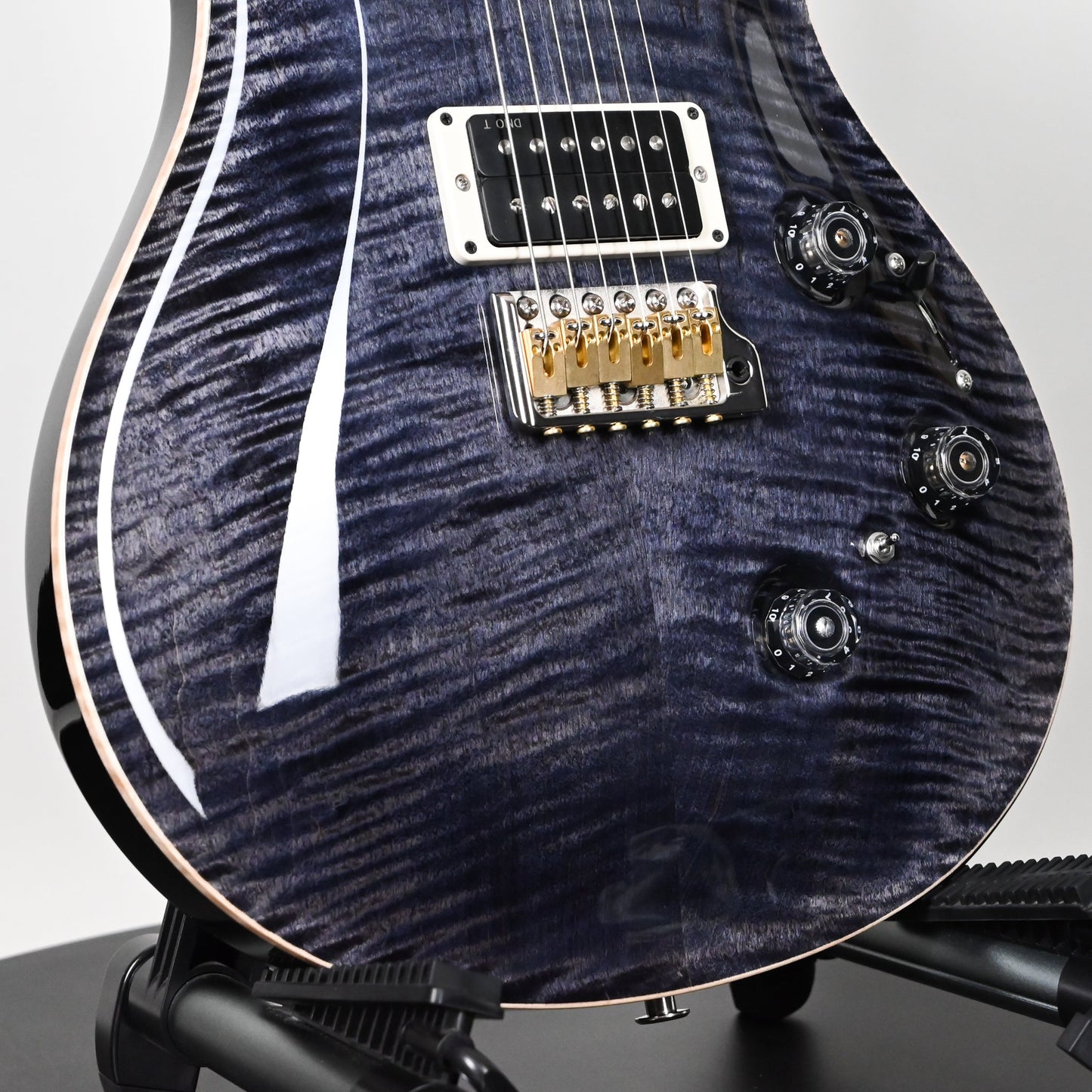 PRS Custom 24 Piezo w/ DMO Pickups Electric Guitar- Gray Black 2025 (0420423)