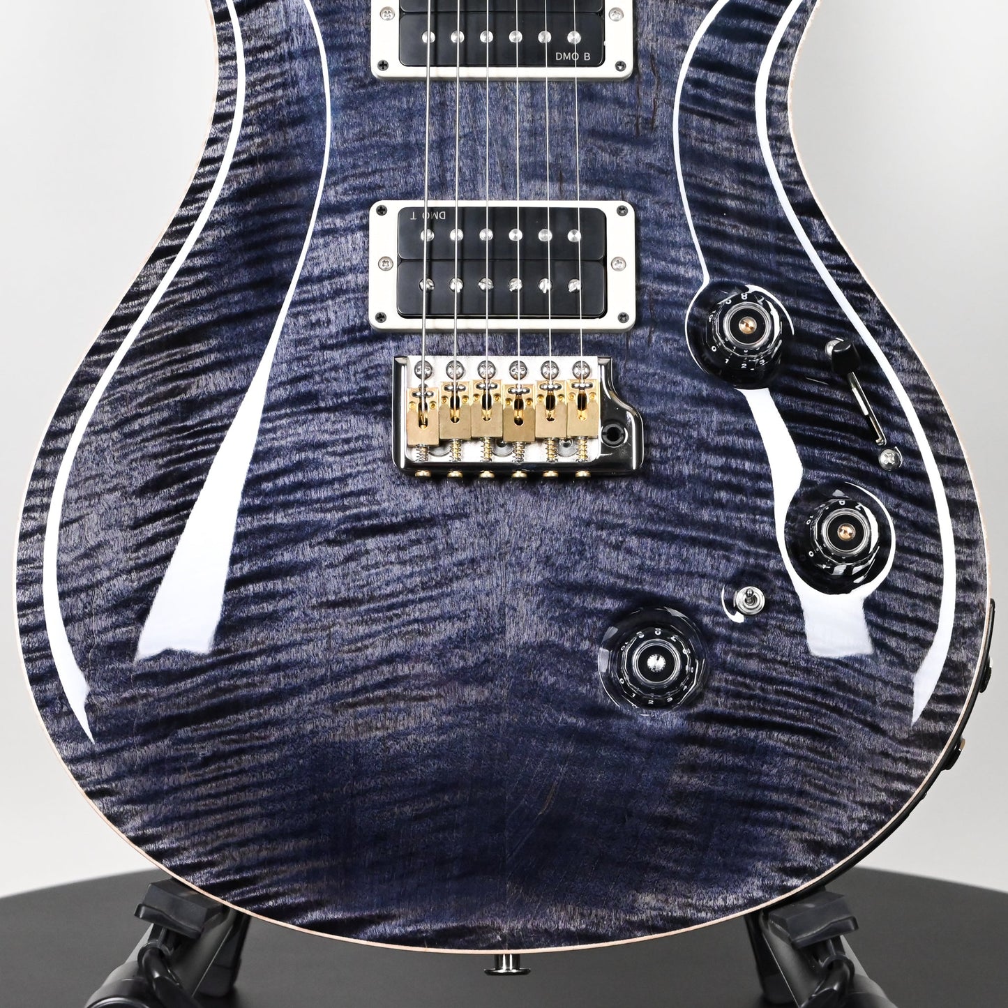 PRS Custom 24 Piezo w/ DMO Pickups Electric Guitar- Gray Black 2025 (0420423)