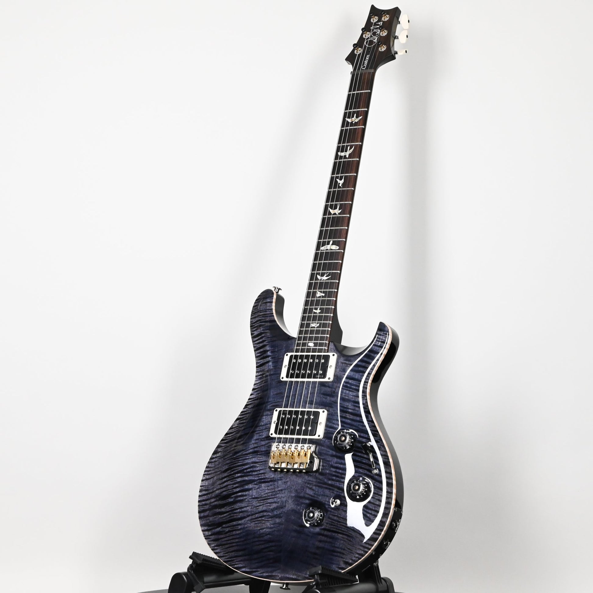 PRS Custom 24 Piezo w/ DMO Pickups Electric Guitar- Gray Black 2025 (0420423)