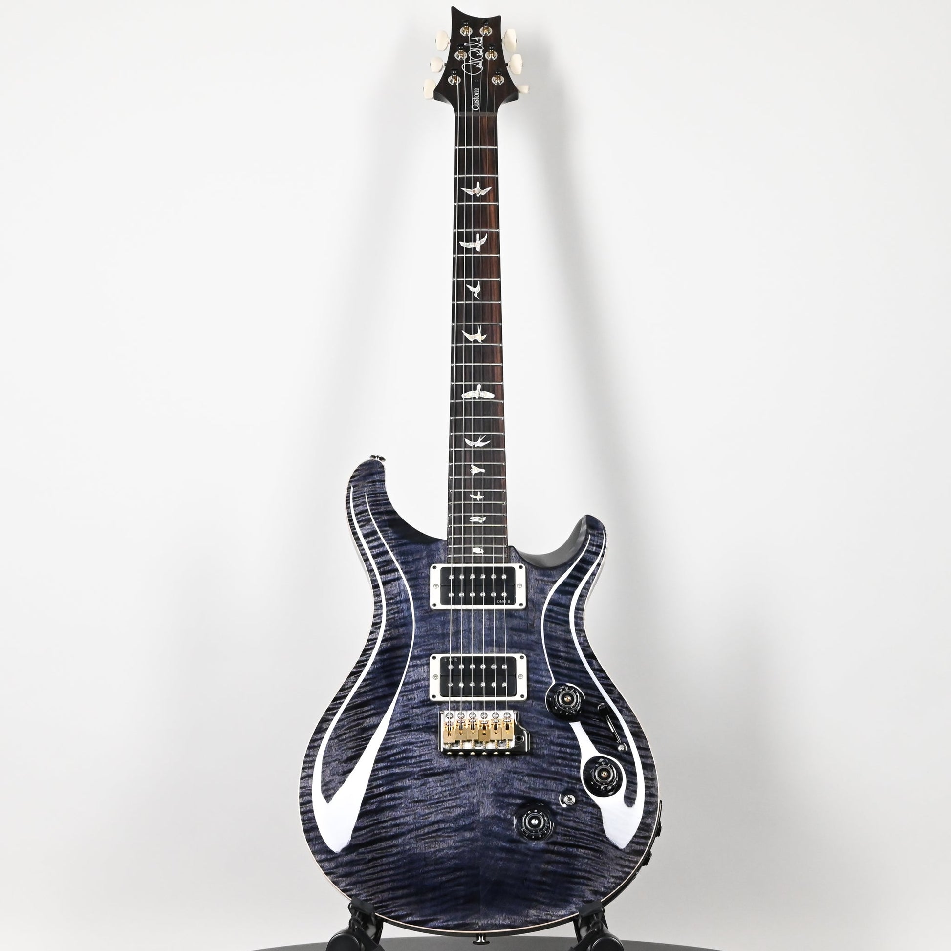 PRS Custom 24 Piezo w/ DMO Pickups Electric Guitar- Gray Black 2025 (0420423)