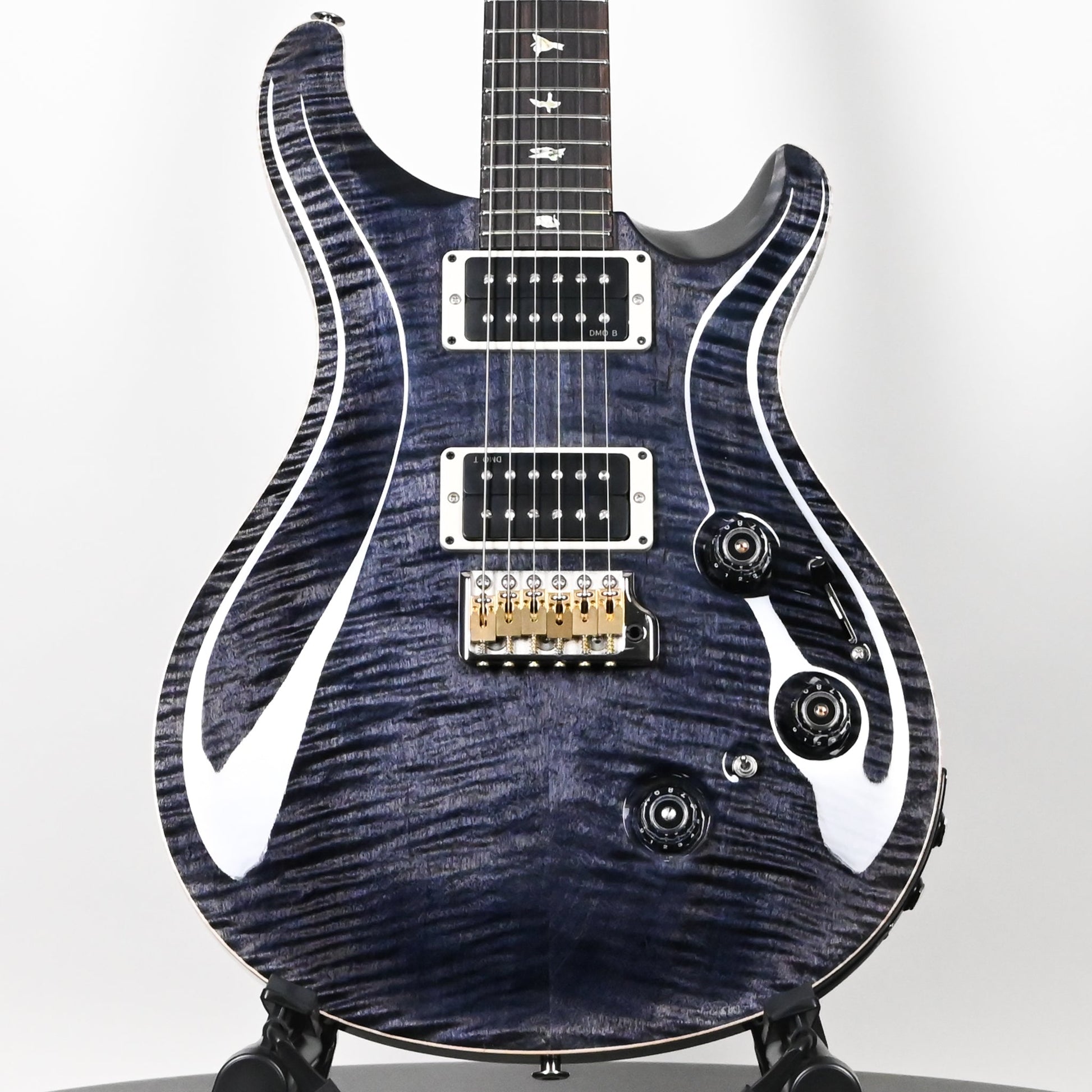 PRS Custom 24 Piezo w/ DMO Pickups Electric Guitar- Gray Black 2025 (0420423)
