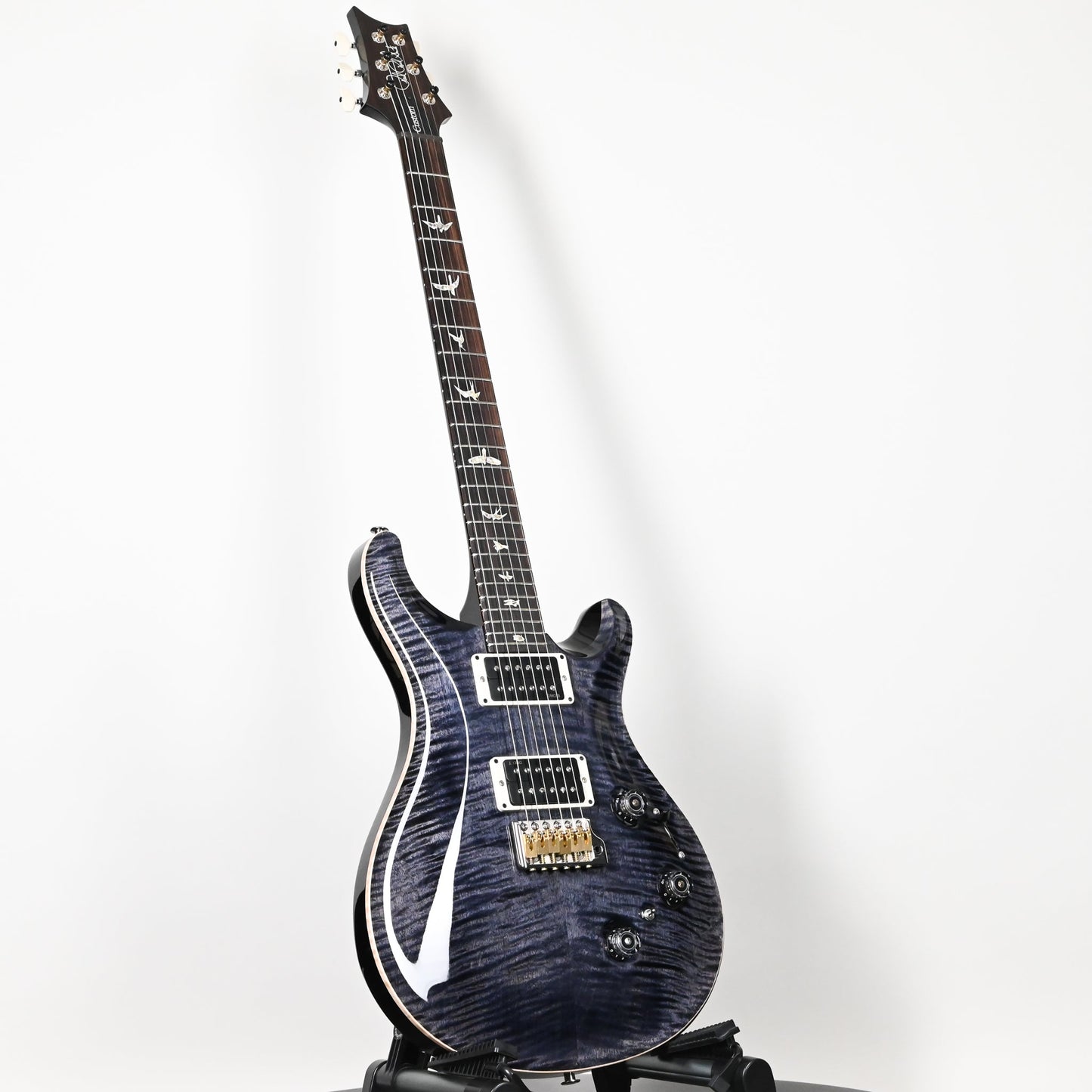 PRS Custom 24 Piezo w/ DMO Pickups Electric Guitar- Gray Black 2025 (0420423)