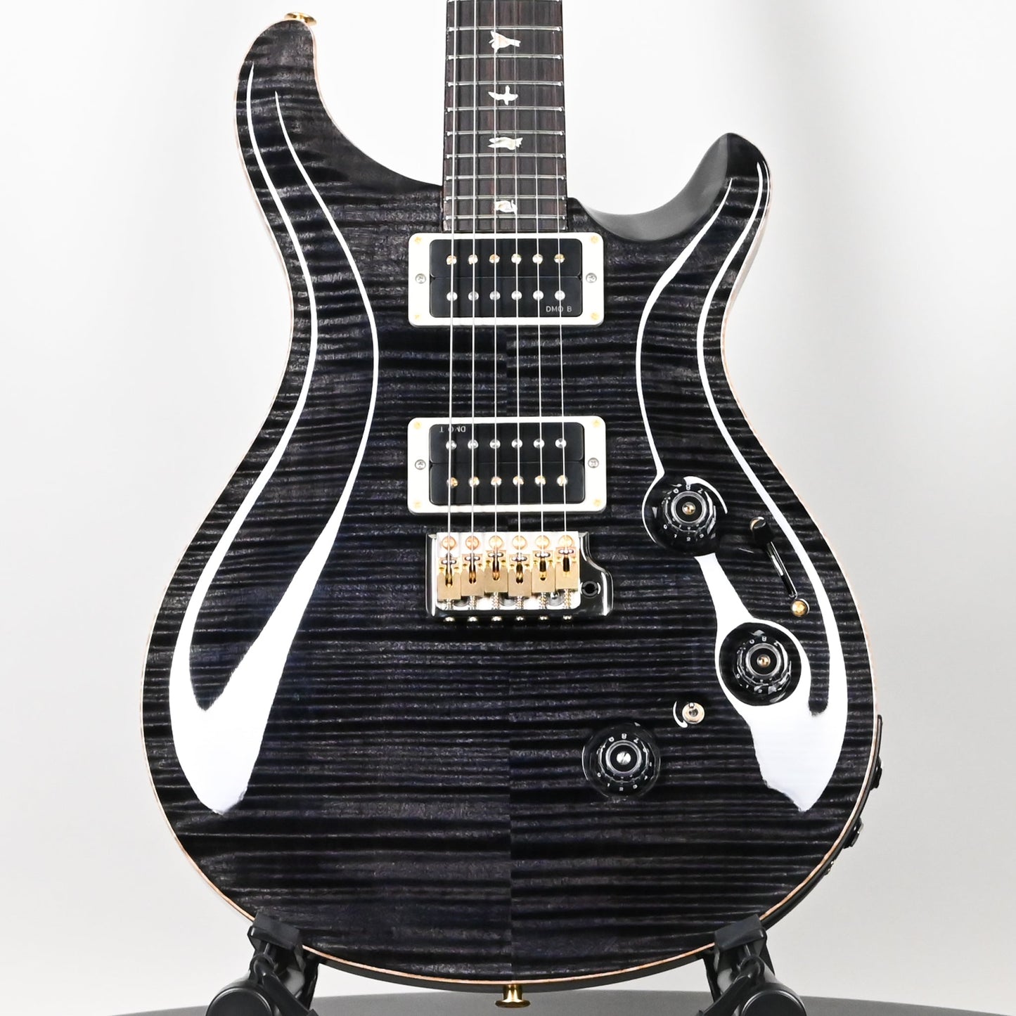 PRS Custom 24 Piezo w/ 10-Top & DMO Pickups Electric Guitar- Gray Black 2025 (0413698)