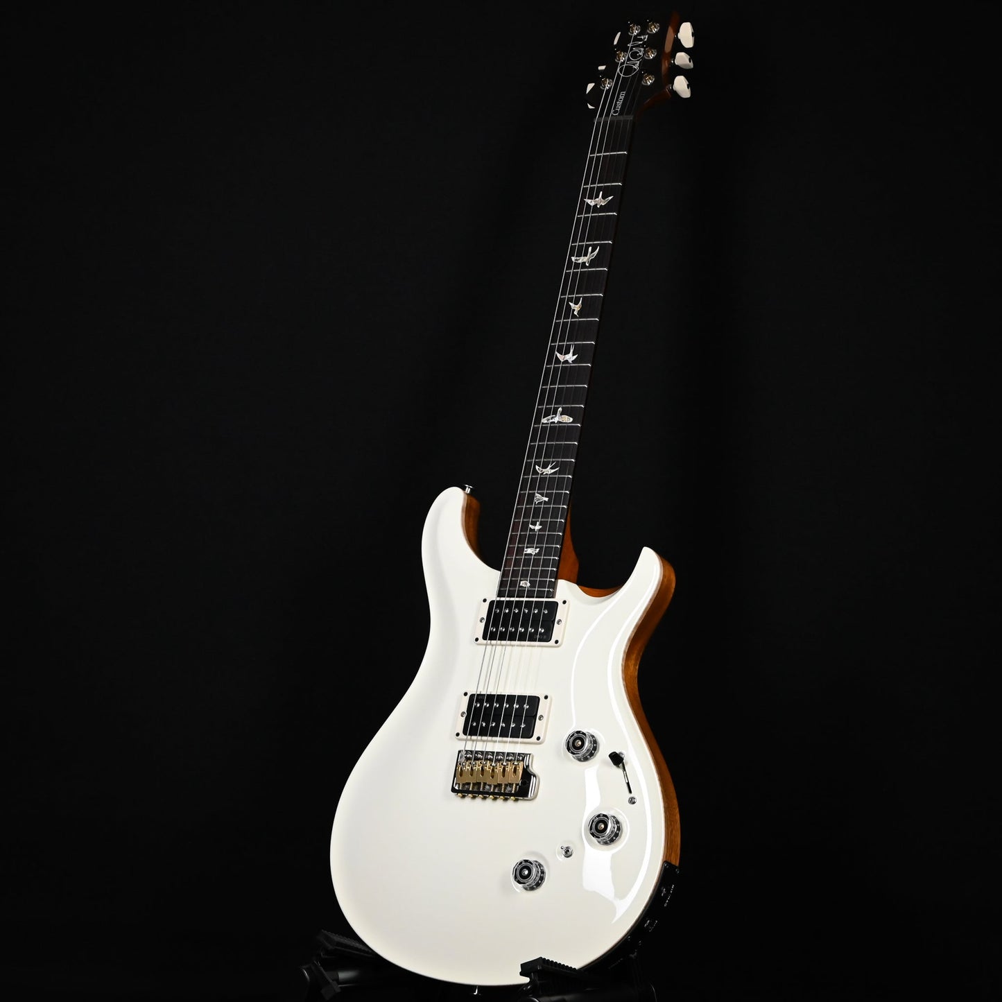 PRS Custom 24 Piezo w/ DMO Pickups Electric Guitar- Antique White Top (Natural Back) 2025 (0415768)