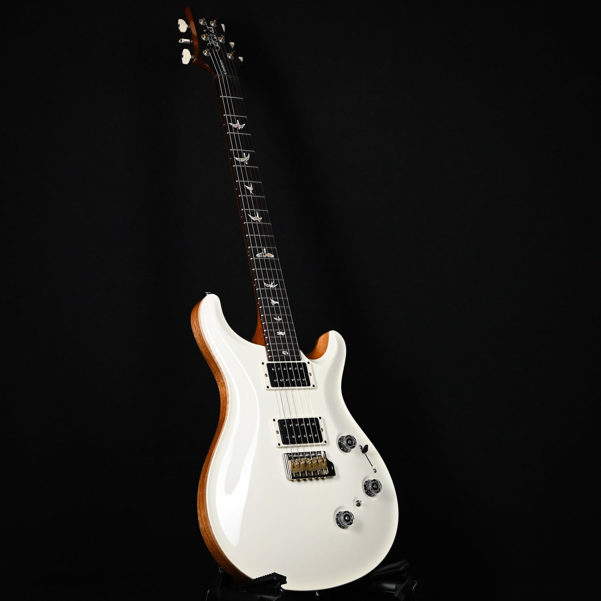 PRS Custom 24 Piezo w/ DMO Pickups Electric Guitar- Antique White Top (Natural Back) 2025 (0415768)