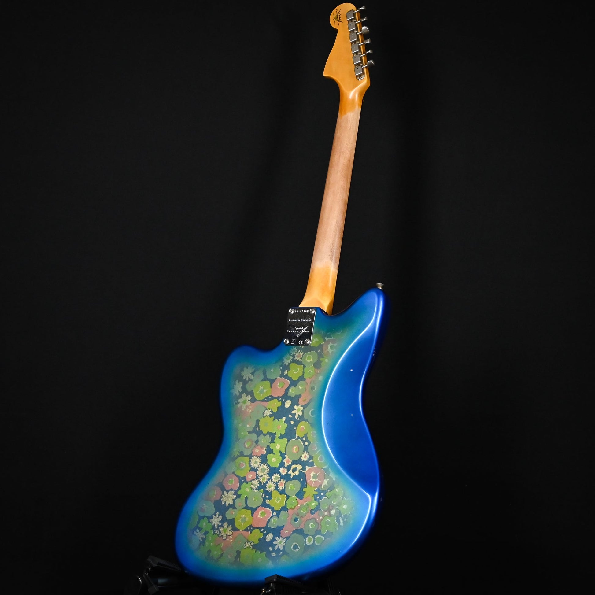 Fender Custom Shop Limited Edition Blue Flower 250K Jazzmaster Journeyman- Age Blue Flower 2025 (CZ586268)