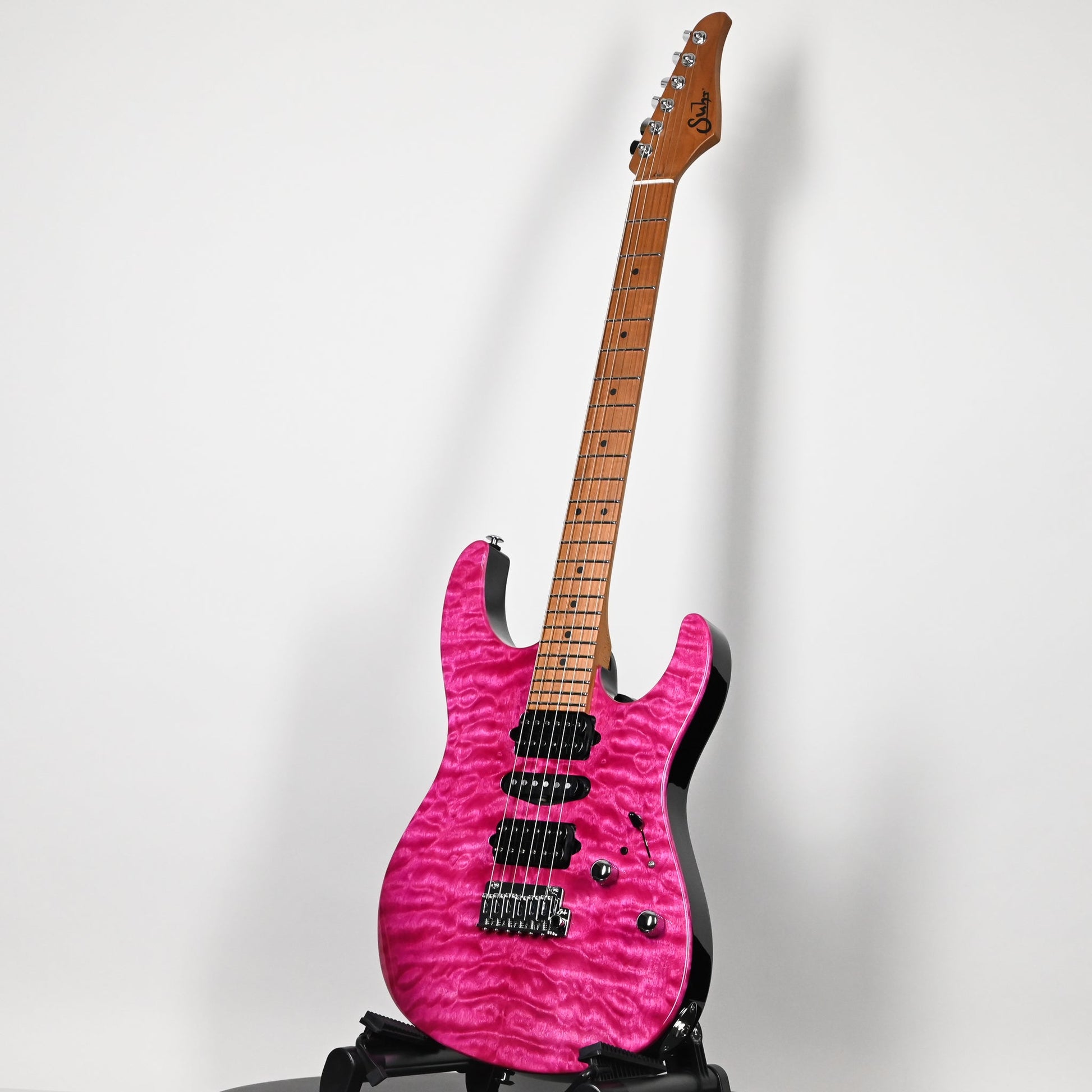 Suhr Modern Custom Electric Guitar- Magenta Pink Stain 2026 (93060)