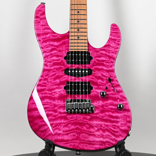 Suhr Modern Custom Electric Guitar- Magenta Pink Stain 2026 (93060)
