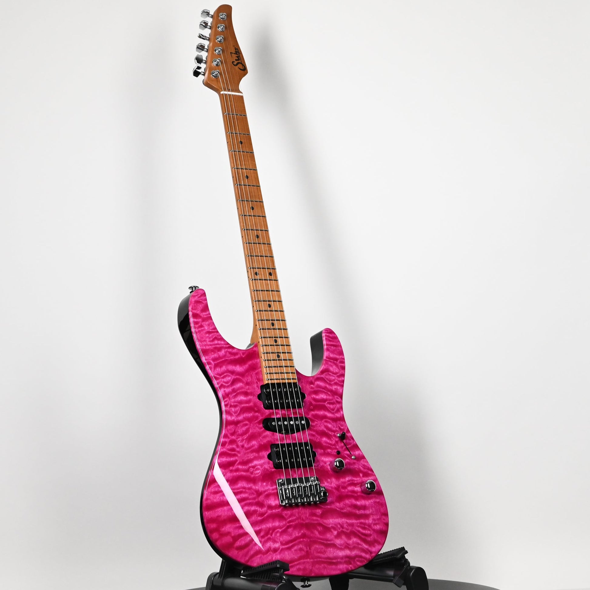 Suhr Modern Custom Electric Guitar- Magenta Pink Stain 2026 (93060)