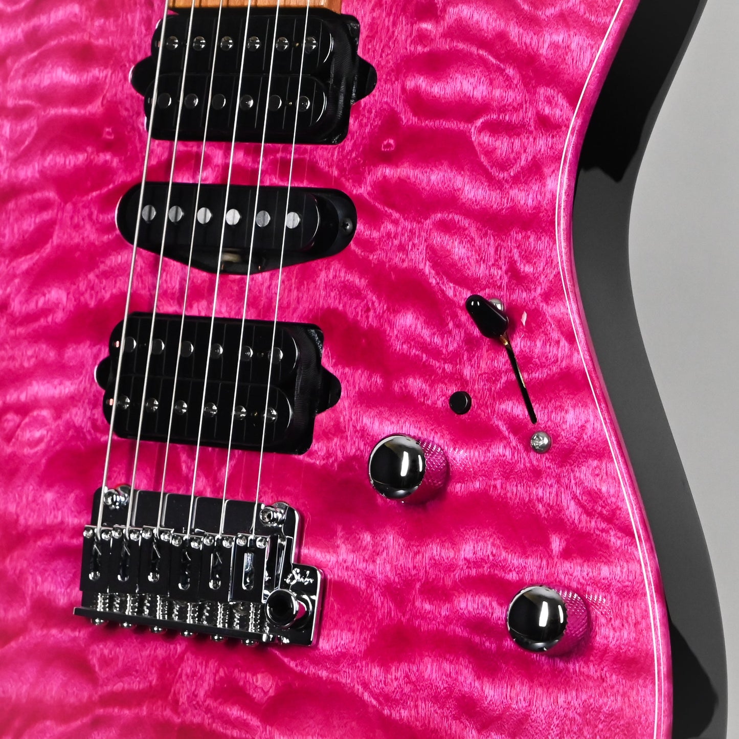 Suhr Modern Custom Electric Guitar- Magenta Pink Stain 2026 (93060)
