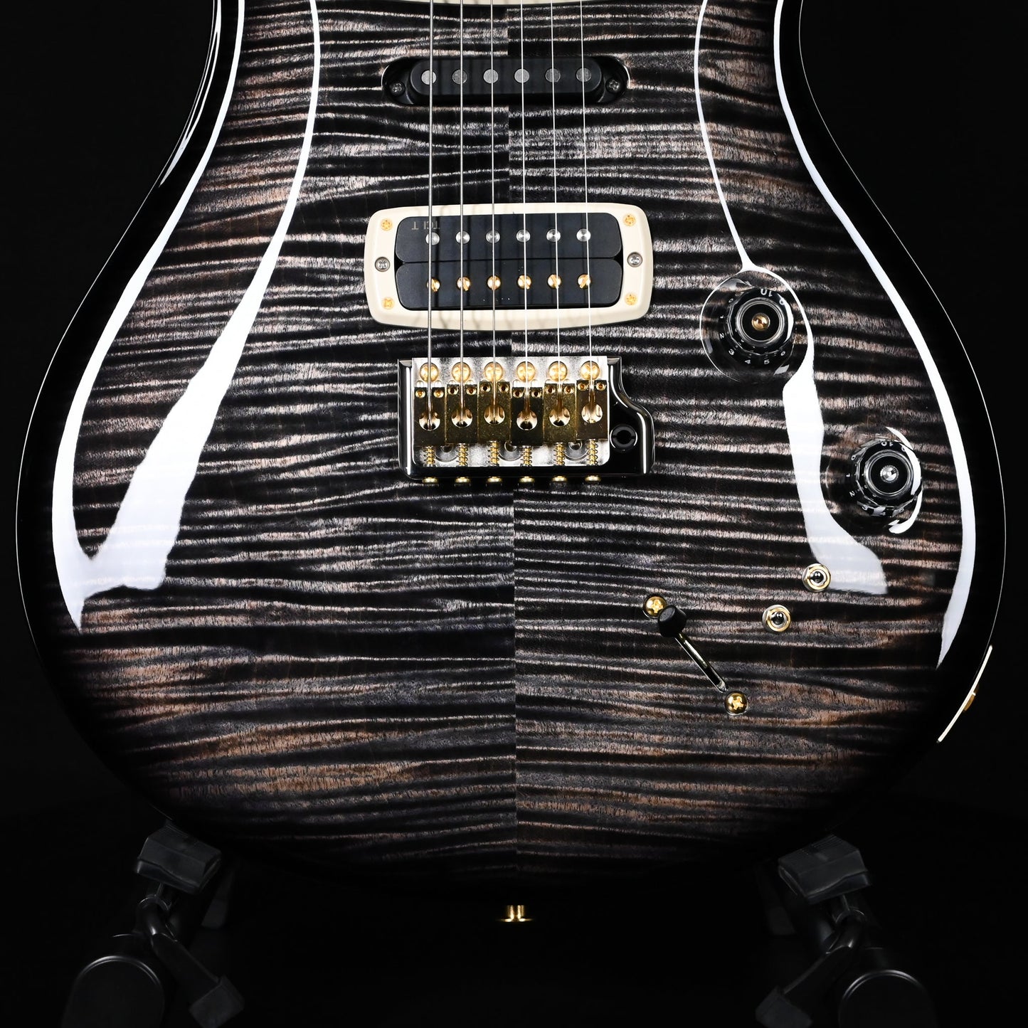 PRS Modern Eagle V Electric Guitar- Charcoal Burst 2025 (0419583)
