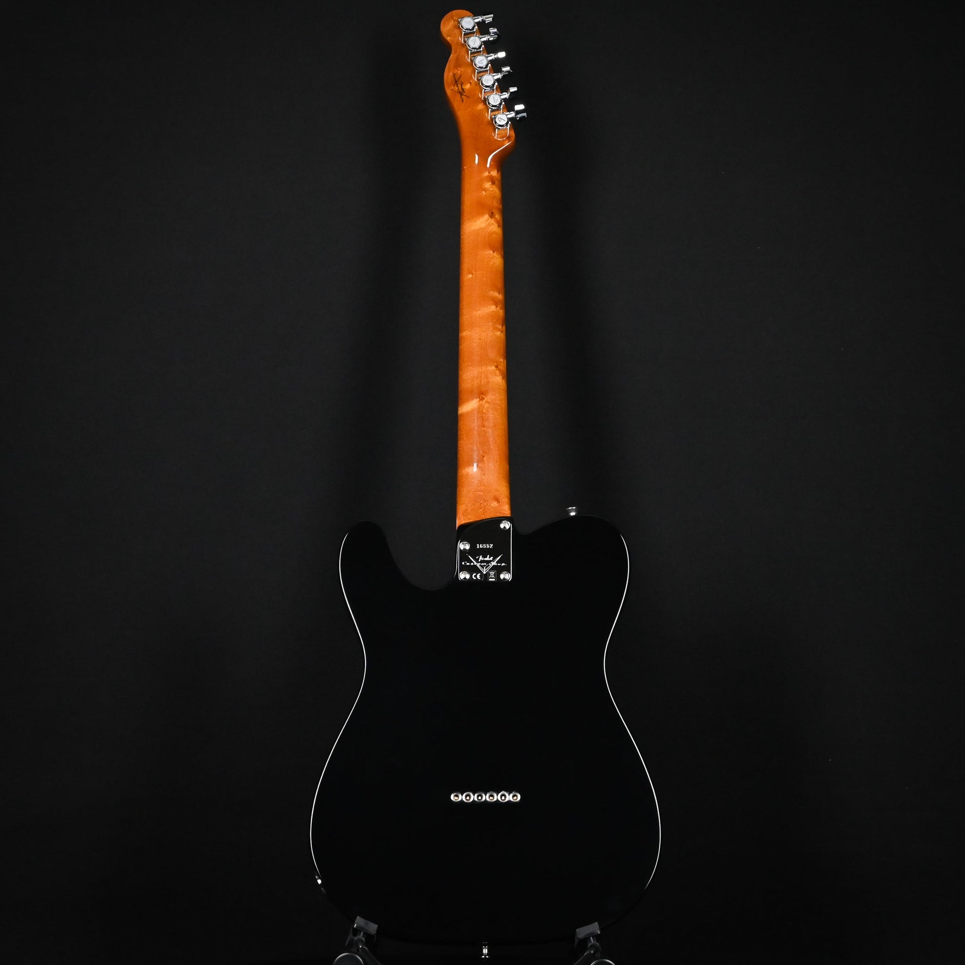 Fender Custom Shop American Custom Telecaster NOS- Aged Charcoal Frost Metallic/ Aged Black Back & Sides 2023 (XN16552)