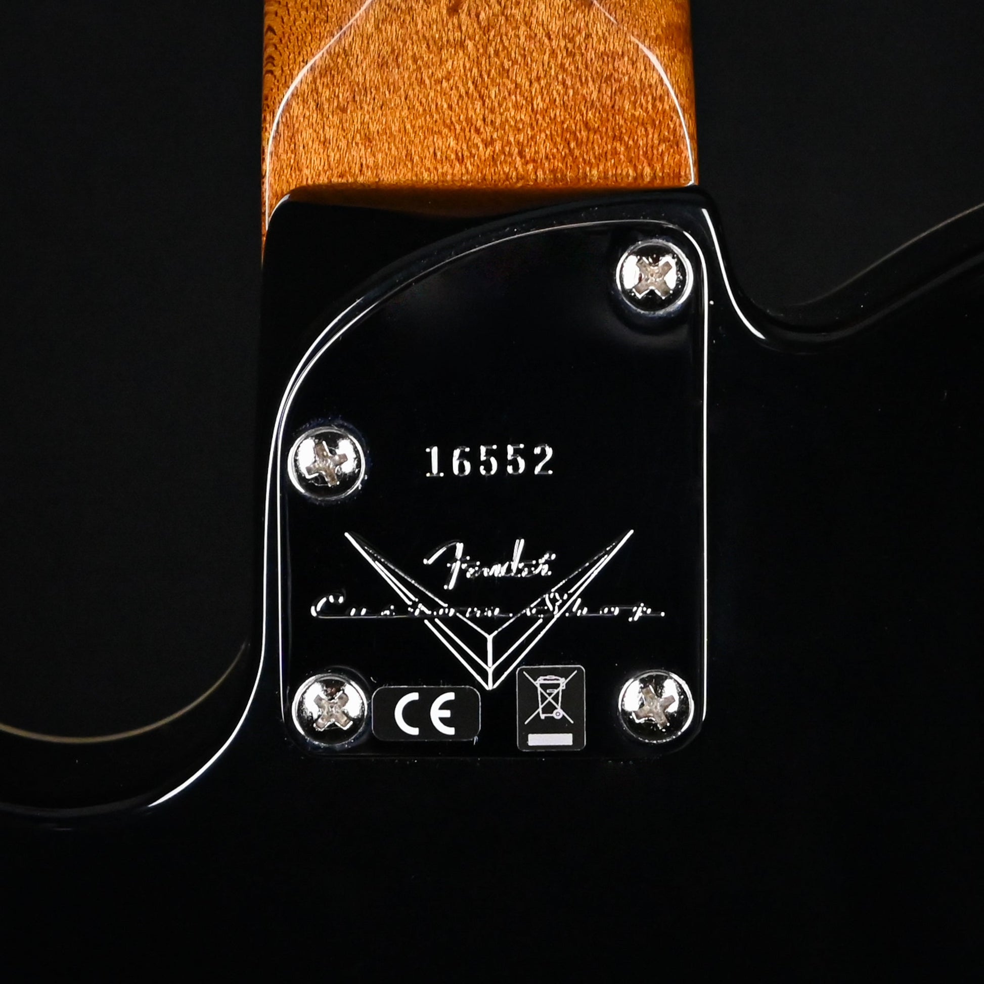 Fender Custom Shop American Custom Telecaster NOS- Aged Charcoal Frost Metallic/ Aged Black Back & Sides 2023 (XN16552)