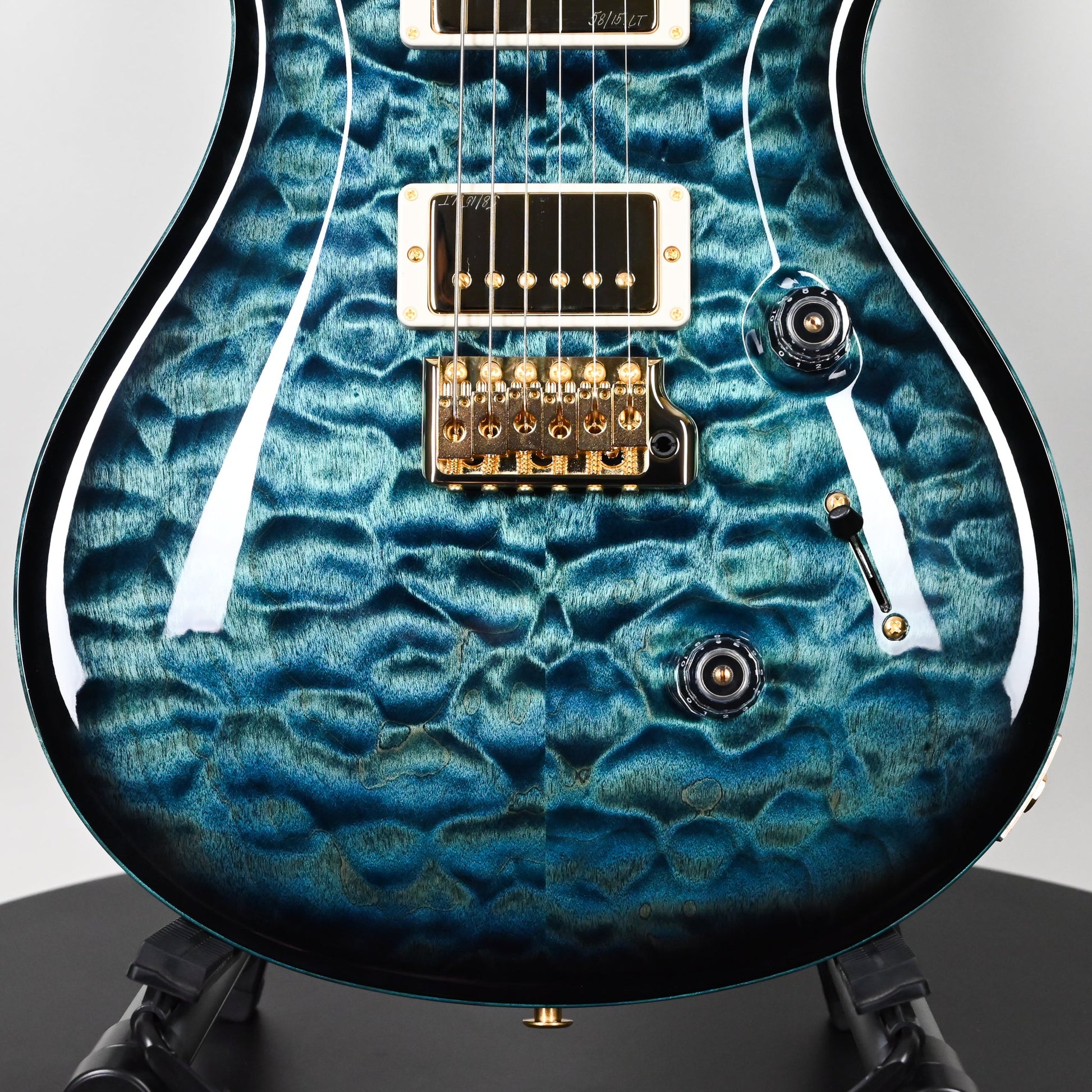 PRS Custom 24 Wood Library w/ 10-Top, Brazilian Rosewood, & 58/15 LT Pickups- Cobalt Smokeburst 2026 (0427075)