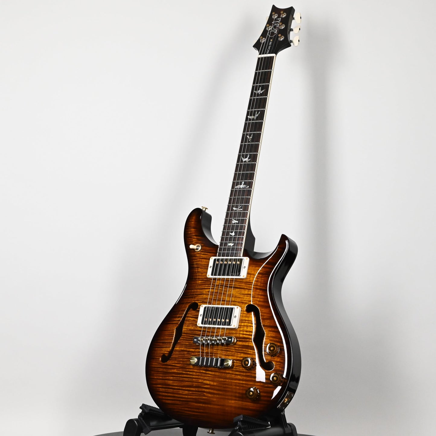PRS McCarty 594 Hollowbody II w/ 10-Top- Black Gold Wraparound Burst 2025 (0414707)