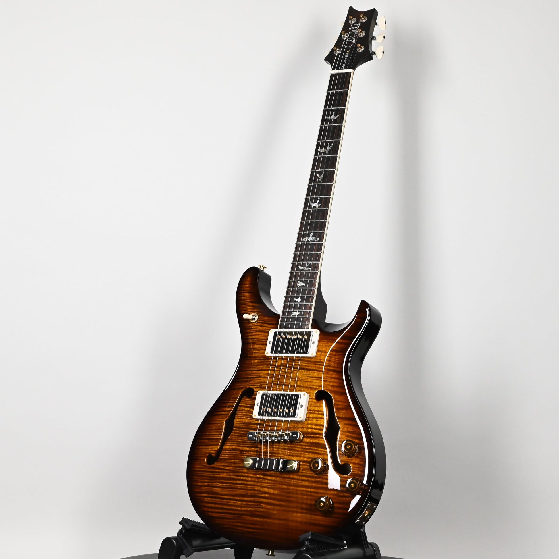 PRS McCarty 594 Hollowbody II w/ 10-Top- Black Gold Wraparound Burst 2025 (0414707)